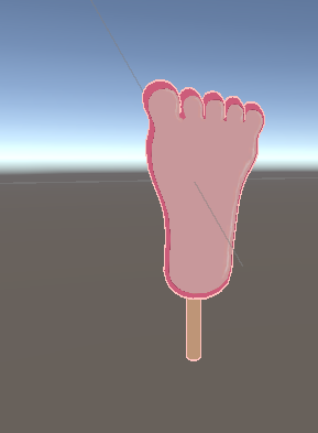 Funny Feet Prop