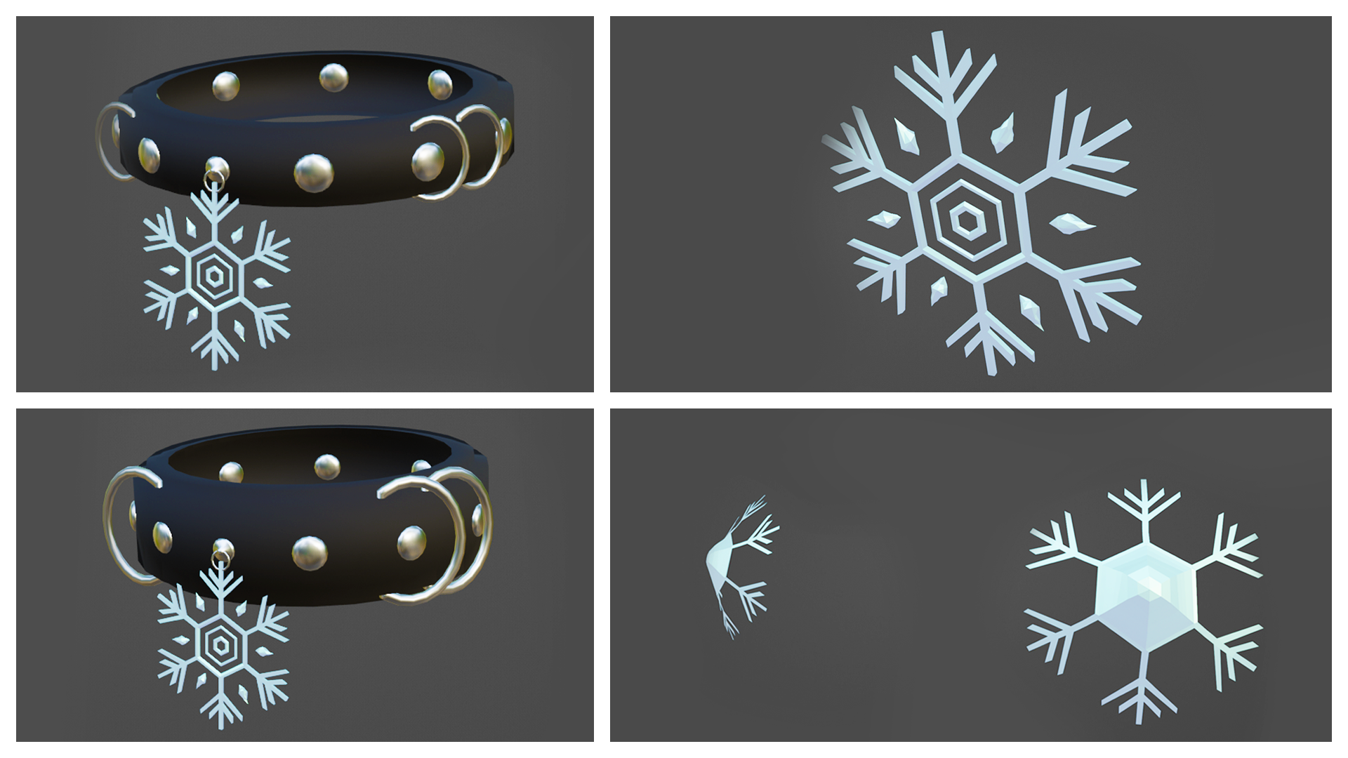 Snowflake Set ❄ (8 pieces)