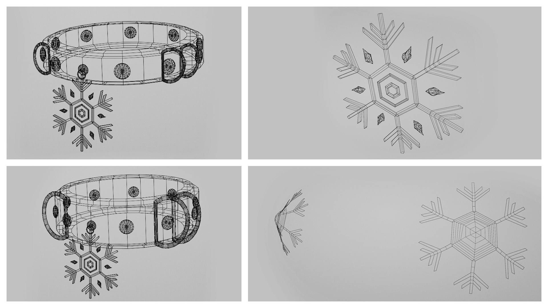Snowflake Set ❄ (8 pieces)