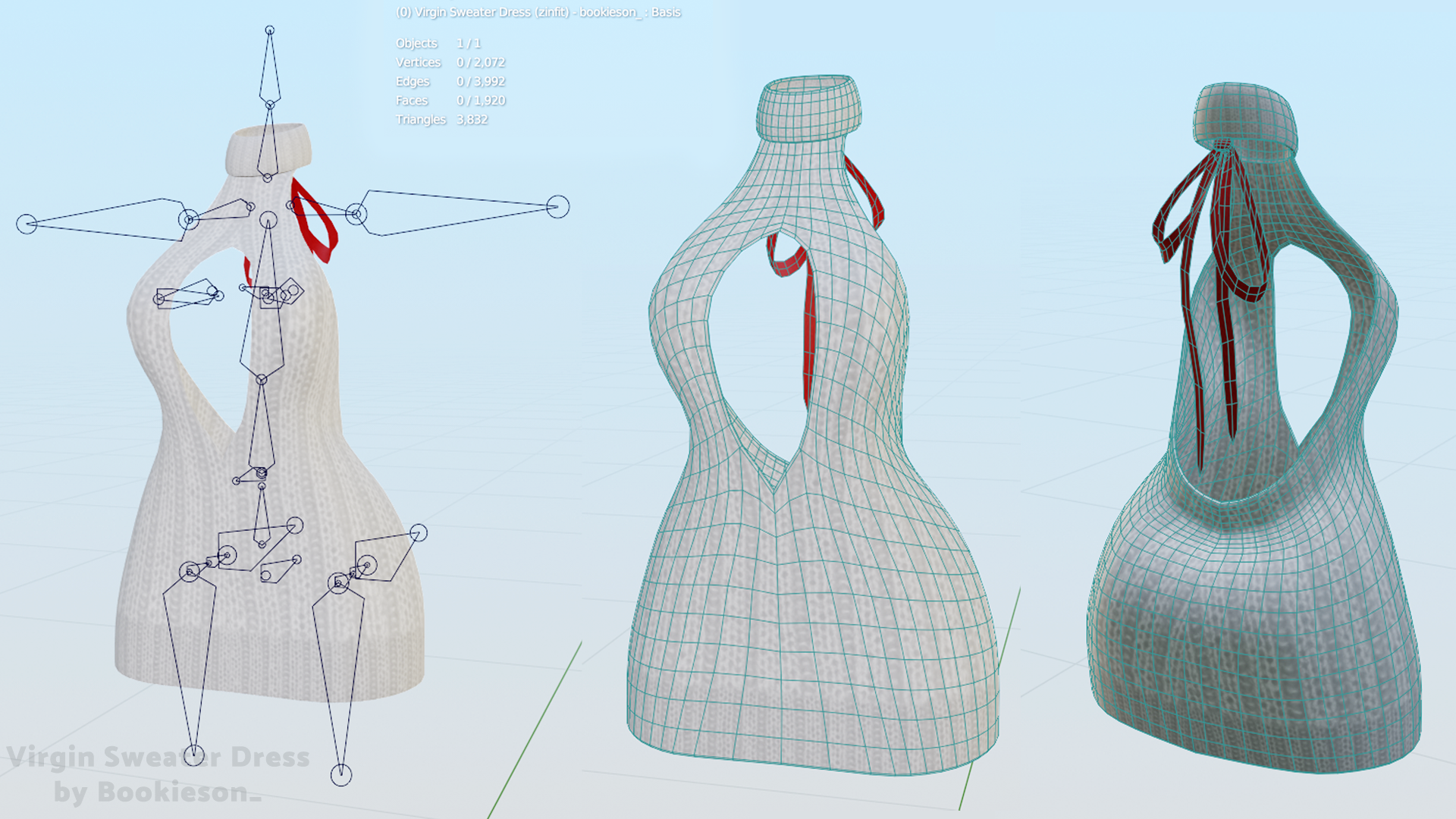 Virgin Killer Sweater Dress