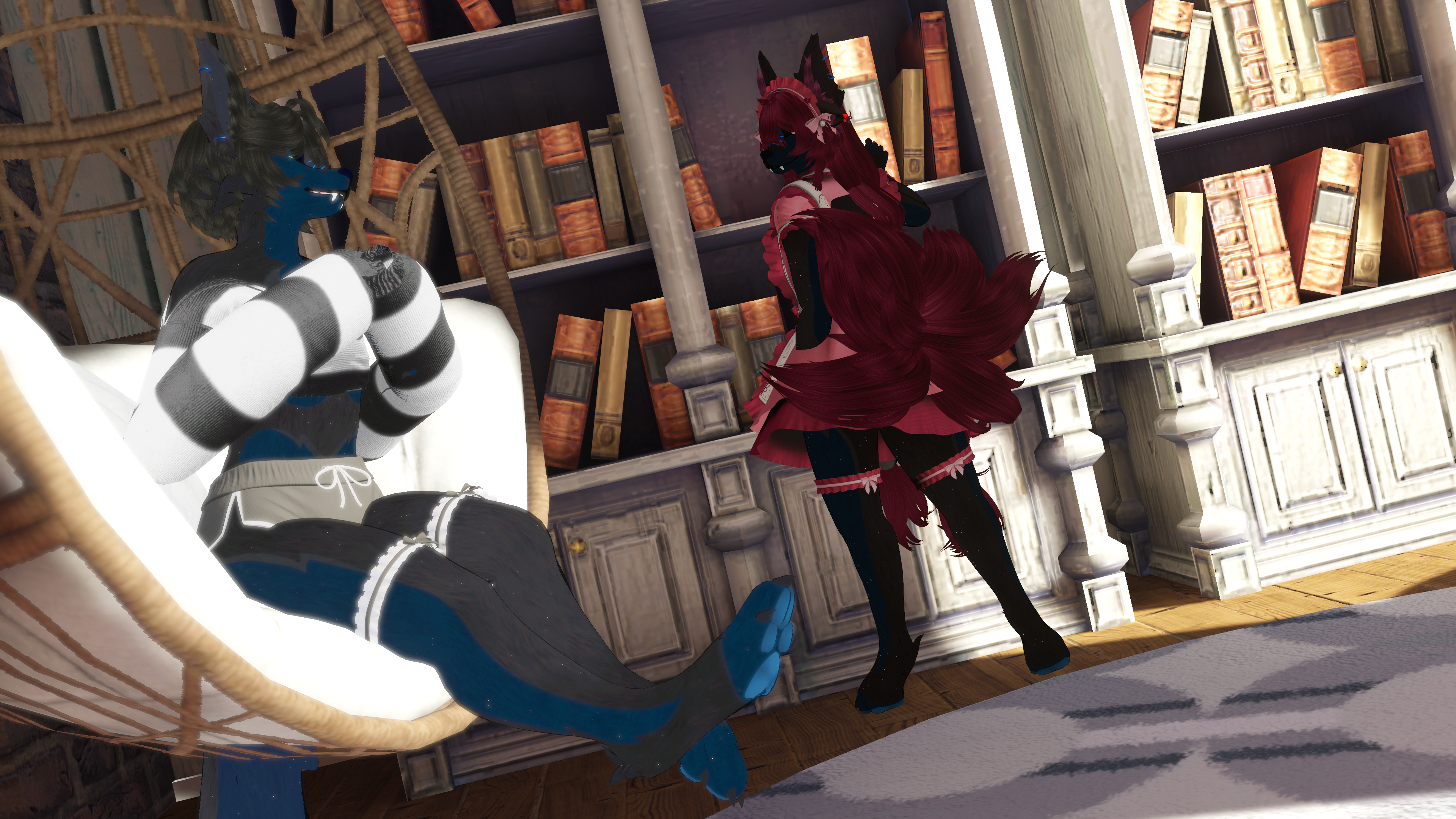 Brooke the Maid Furry! (Femboy) | PC & Quest & FT & Public