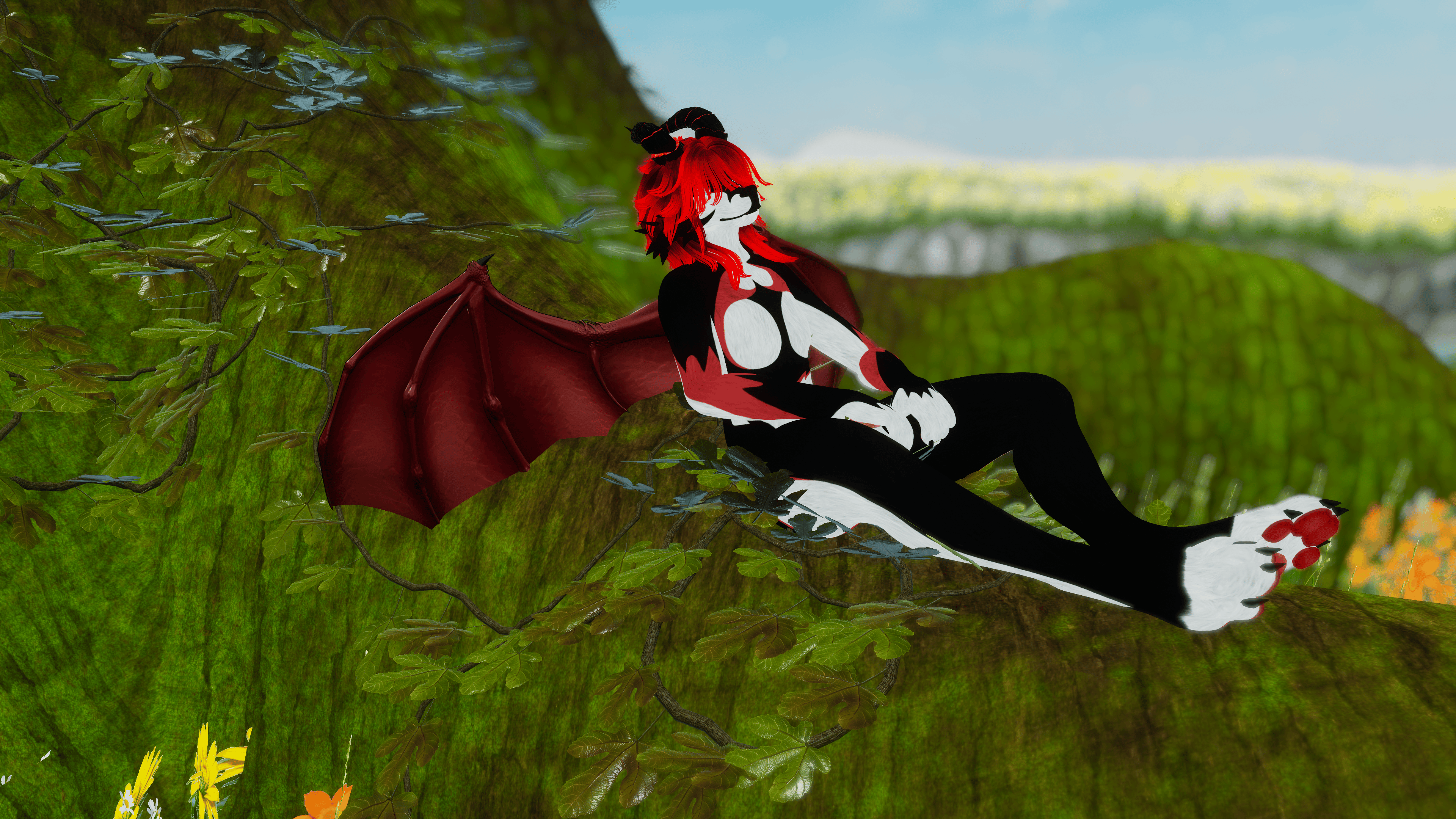 {ADOPT} Seiryu Dragon Knight Furry Male/Female | PC/Quest/FT