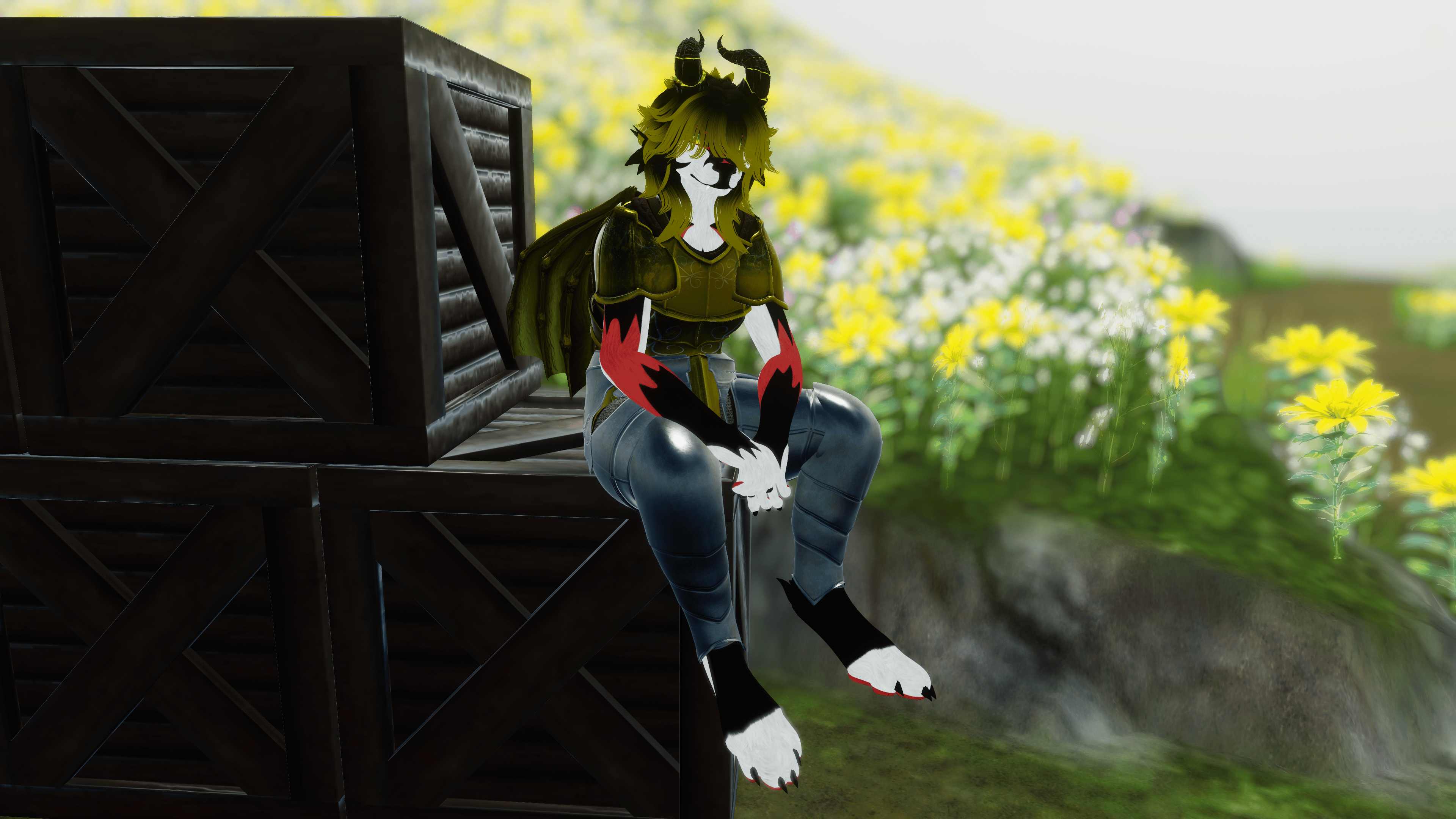 {ADOPT} Seiryu Dragon Knight Furry Male/Female | PC/Quest/FT