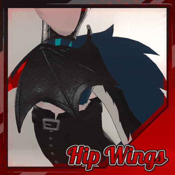 Blood Sucker's Vampire Hip Wings
