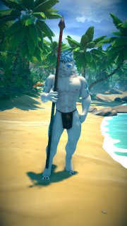 🐺⚔️ Accesorios Exclusivos Wolfman – Taparrabo + Lanza con Setup VRCFury (VRChat PC)