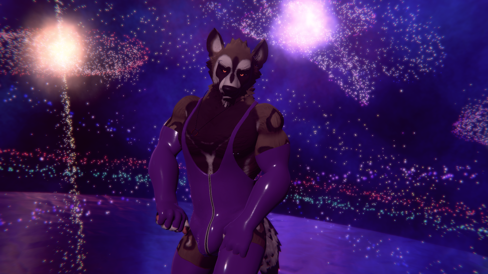 Body Suit for Wolfman Avatar (VRChat)