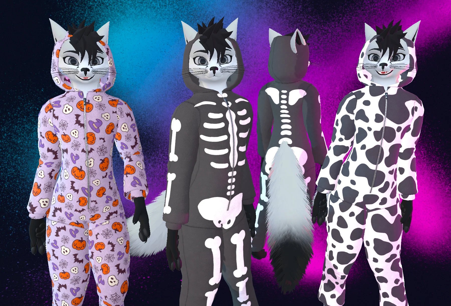 Kigurumi Onesie for KitFox, KitCat, KitDerg & KitDeer