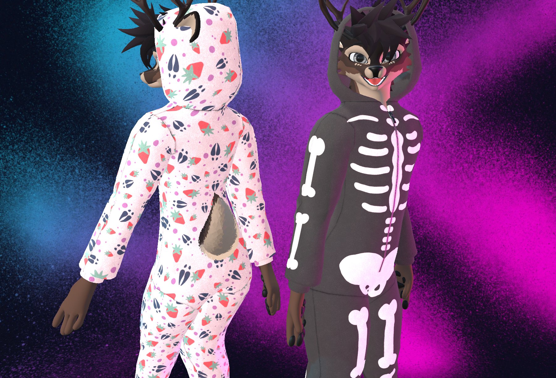 Kigurumi Onesie for KitFox, KitCat, KitDerg & KitDeer