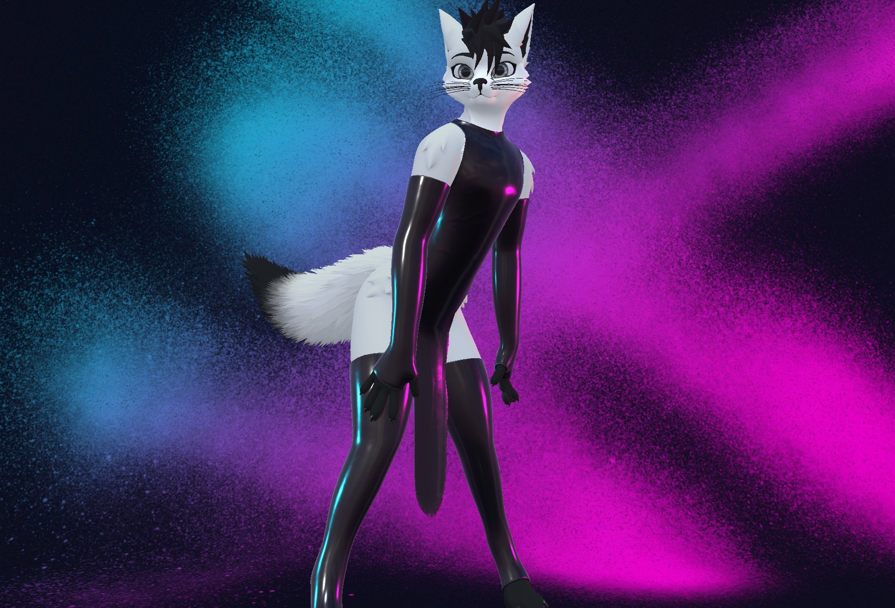 Latex Dress for KitFox, KitCat & KitDeer