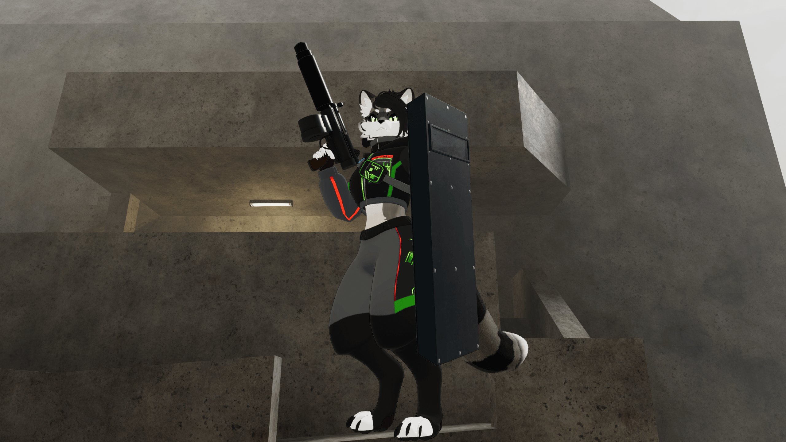 KKV-7 10mm Flechette SMG (VRChat Asset)