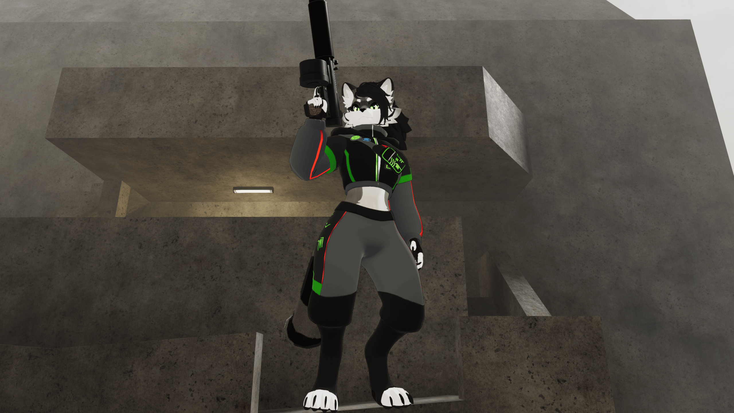 KKV-7 10mm Flechette SMG (VRChat Asset)