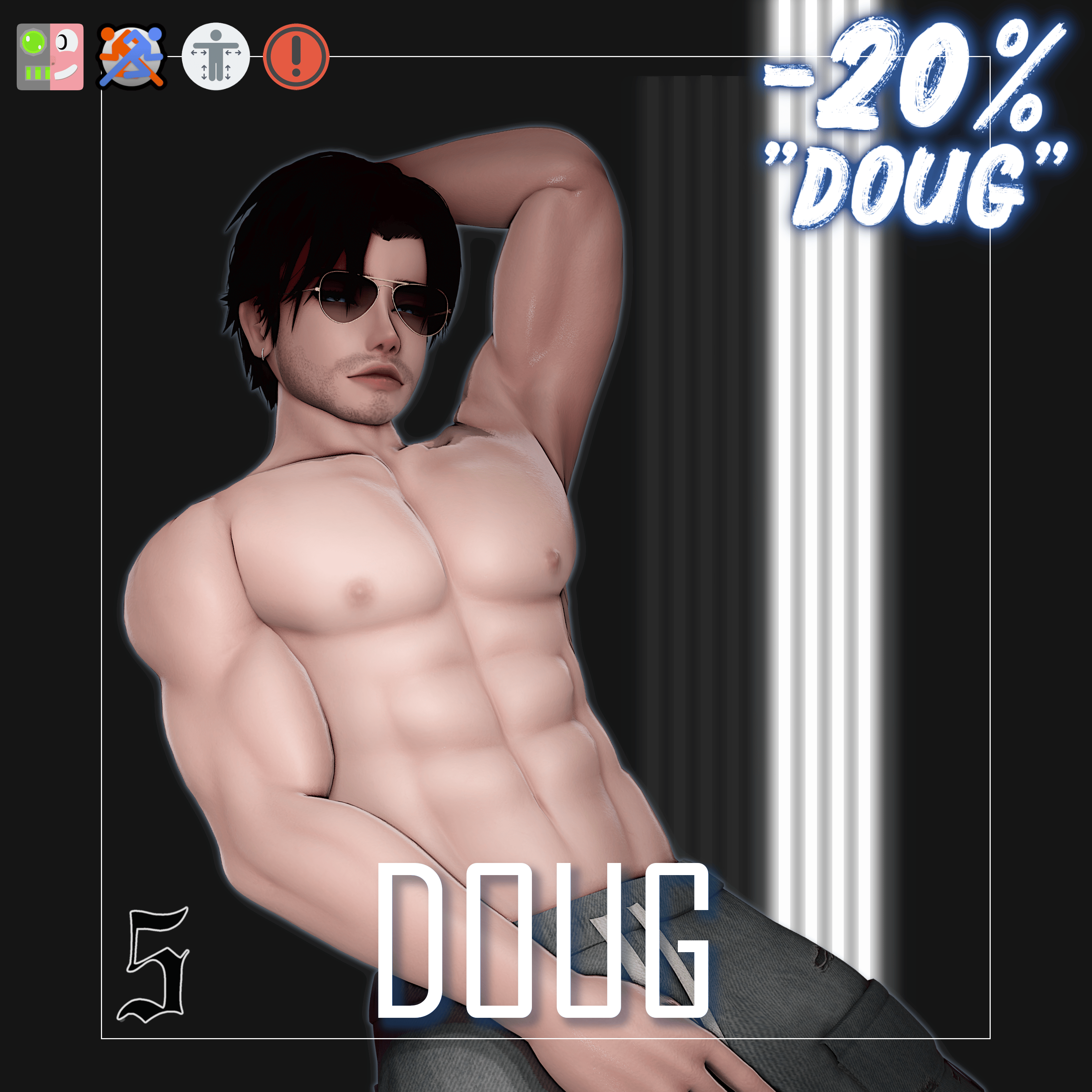 Doug | 20% off | VRCFT | GOGO | Limb Scaler