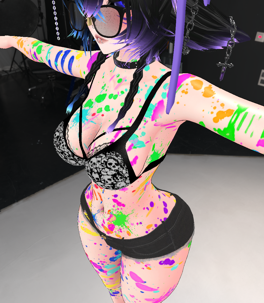 Paint Blotch Texture Kit: Egirl, Venus