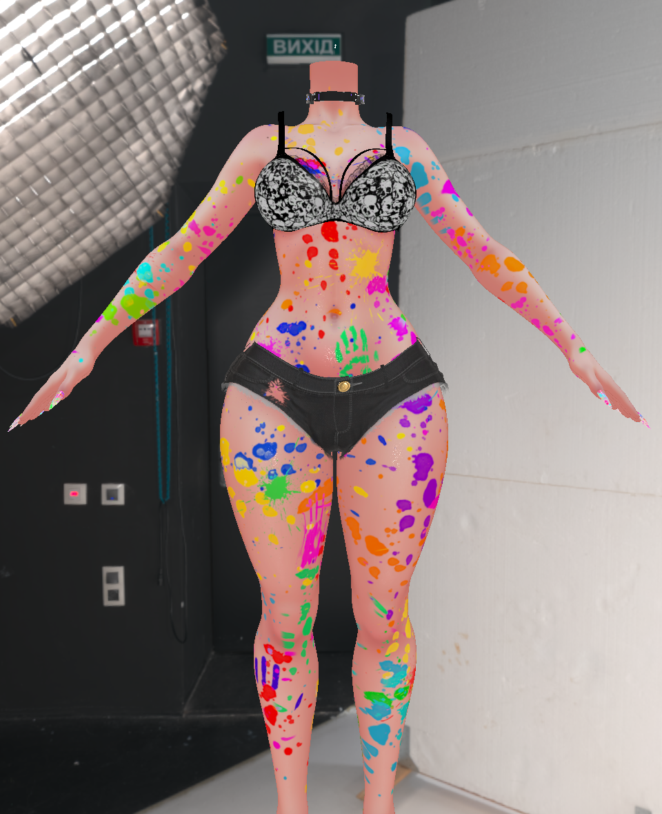 Paint Blotch Texture Kit: Egirl, Venus