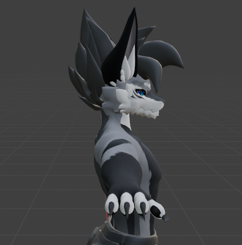 Night/Novabeast Spikey Hair