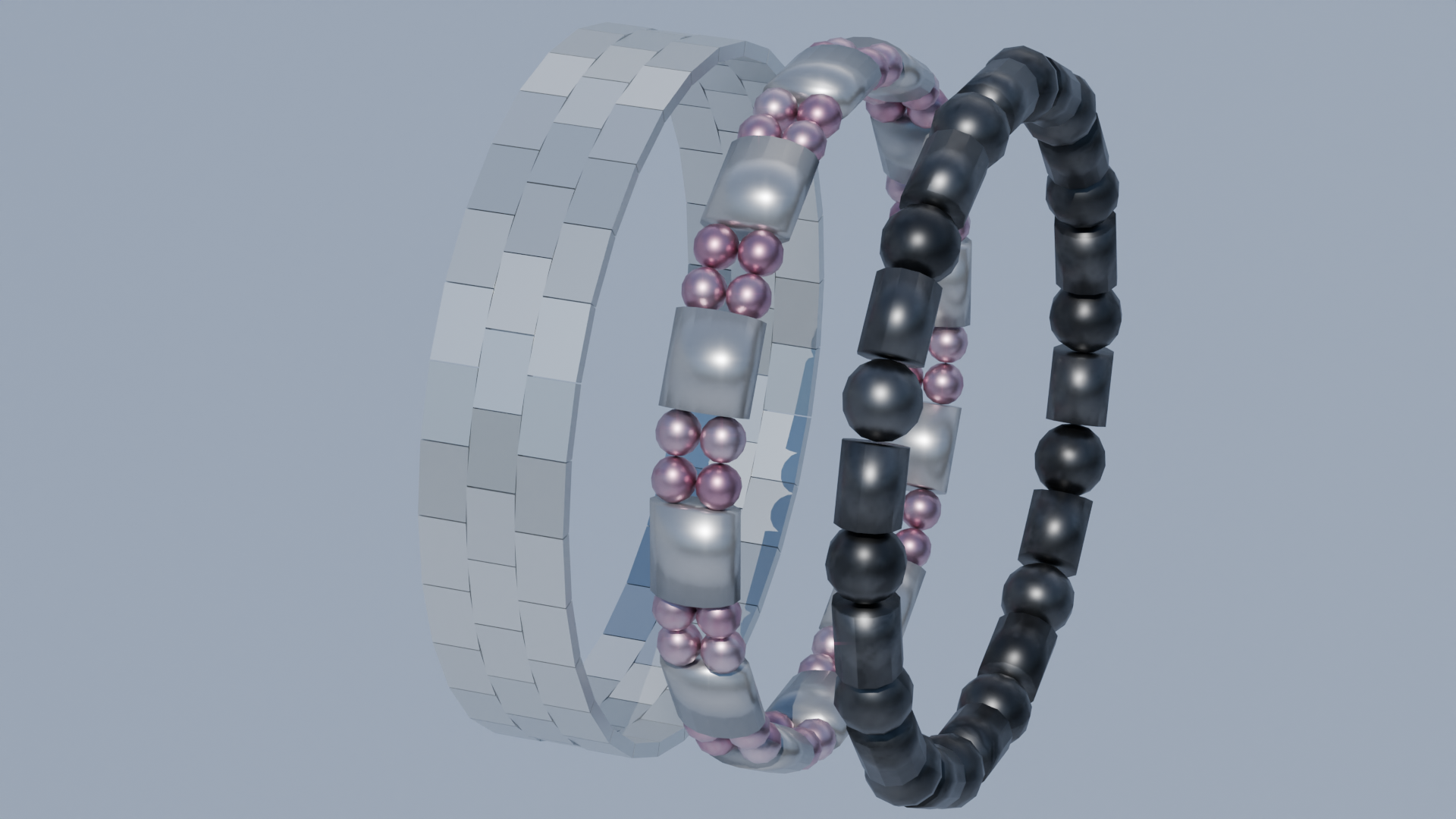 Kitsu's Arcane Bloomwear Set, Rings, Bracelets, Necklaces and Ankle Bracelets