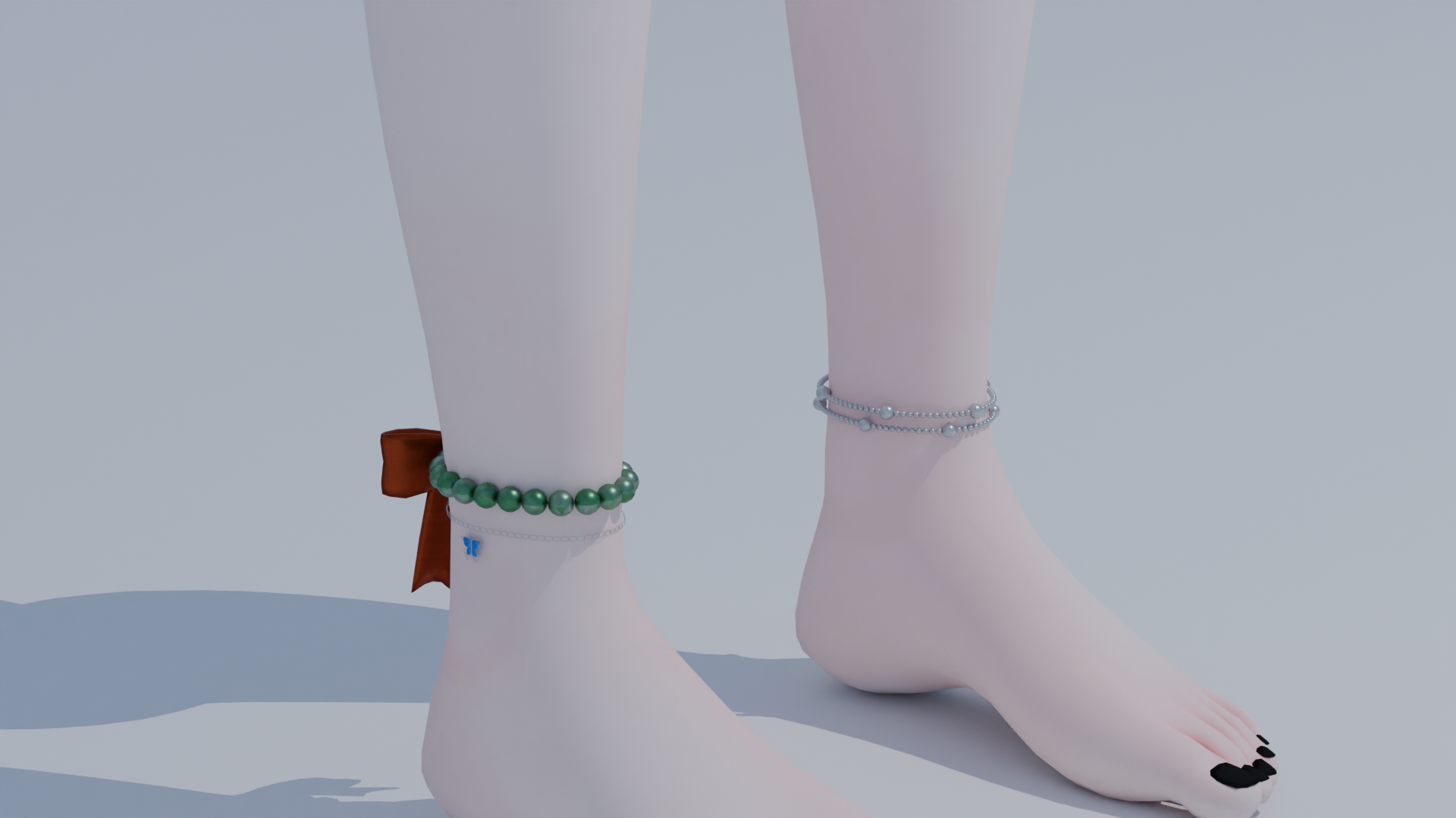 Kitsu's Arcane Bloomwear Set, Rings, Bracelets, Necklaces and Ankle Bracelets