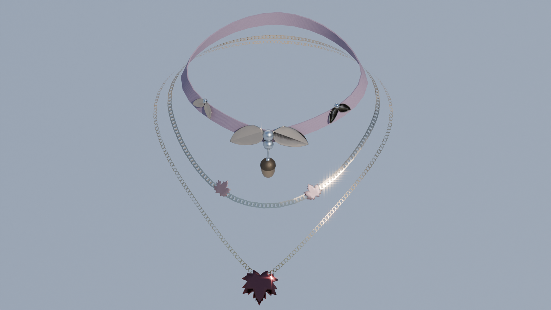 🍁 The Autumn Whisper Charm Set 🍂✨ (Necklaces, Hair pin, Bracelets, Rings, Ankle Bracelets)