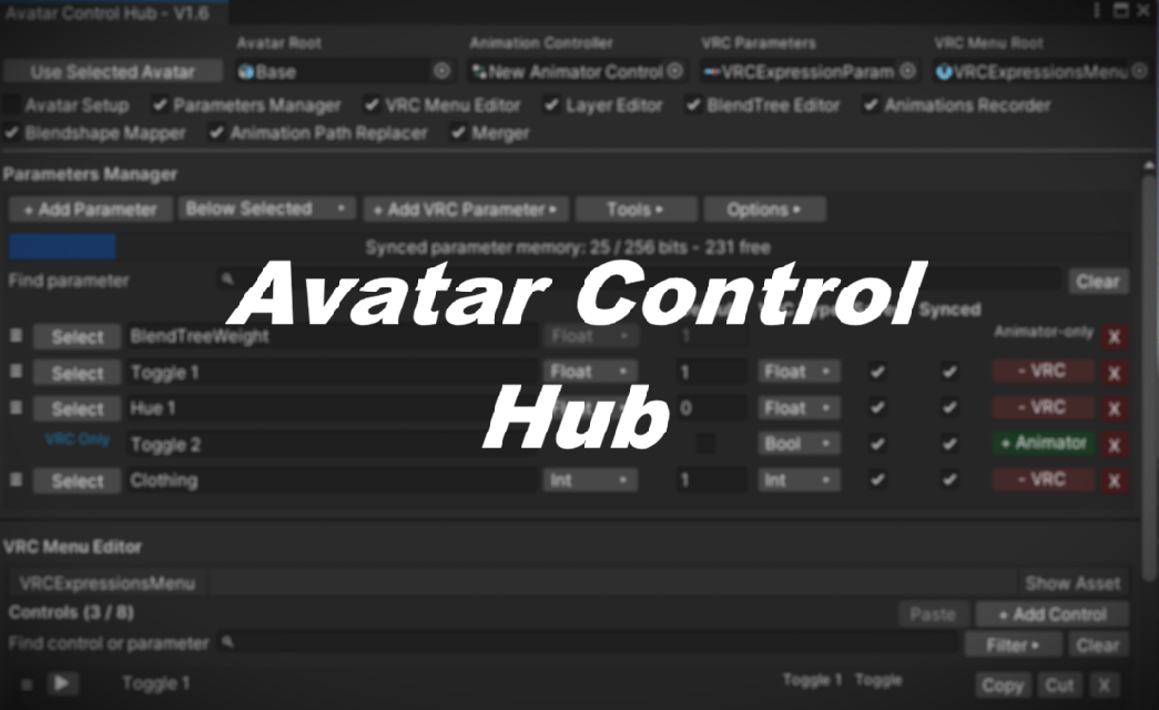 Avatar Control Hub