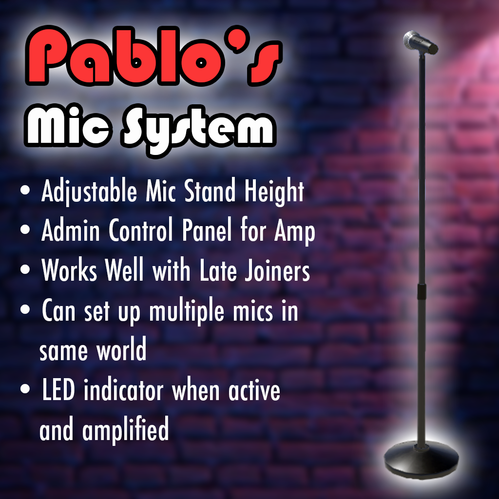 Pablo's Mic System for VRChat