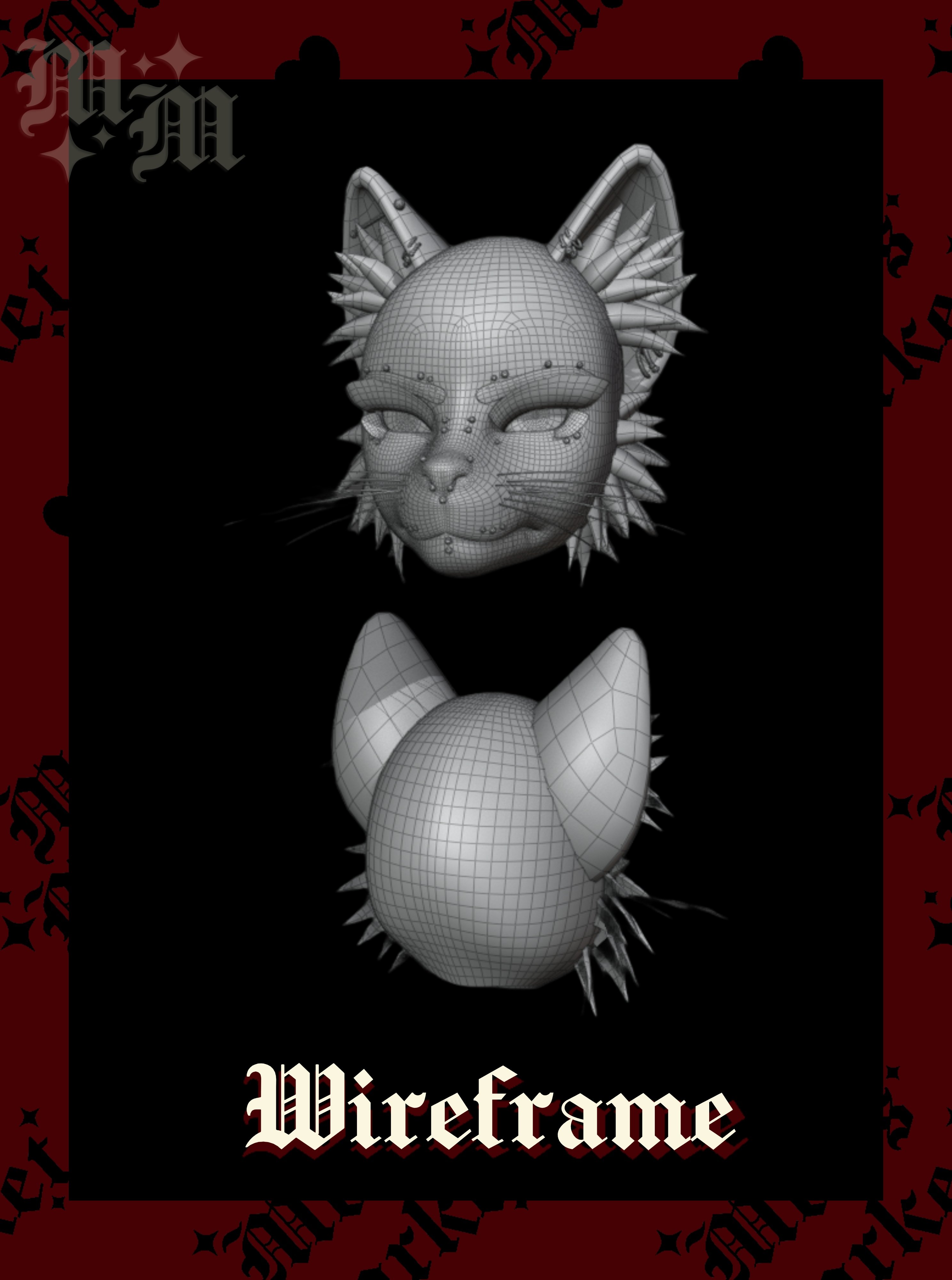 Fairly Feline Head