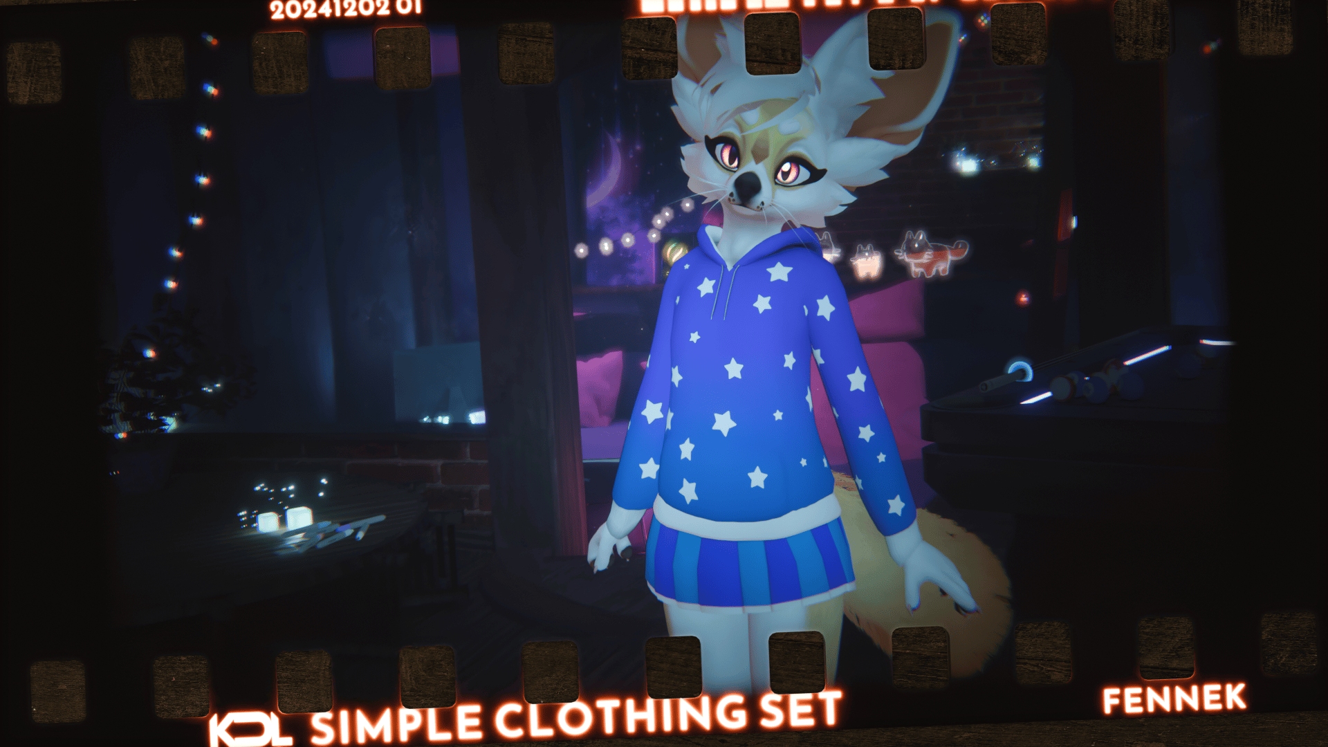 Simple Clothing Set for Fennek