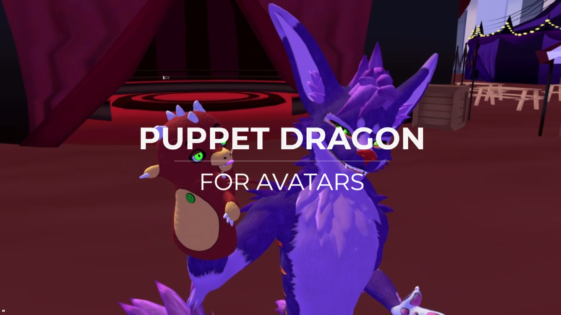 Puppet dragon for VRChat