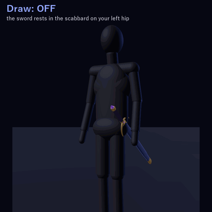 Starglass Twin Swords — Merge into a Glaive or a Greatsword | VRChat | Western + Eastern Sword · Touch & Two-Hand Merge · Star-Dust Change · Swing Trail | 3 Colors