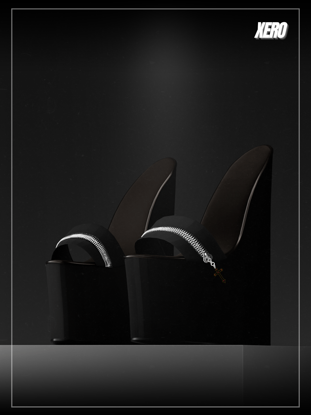 Zipper Heels