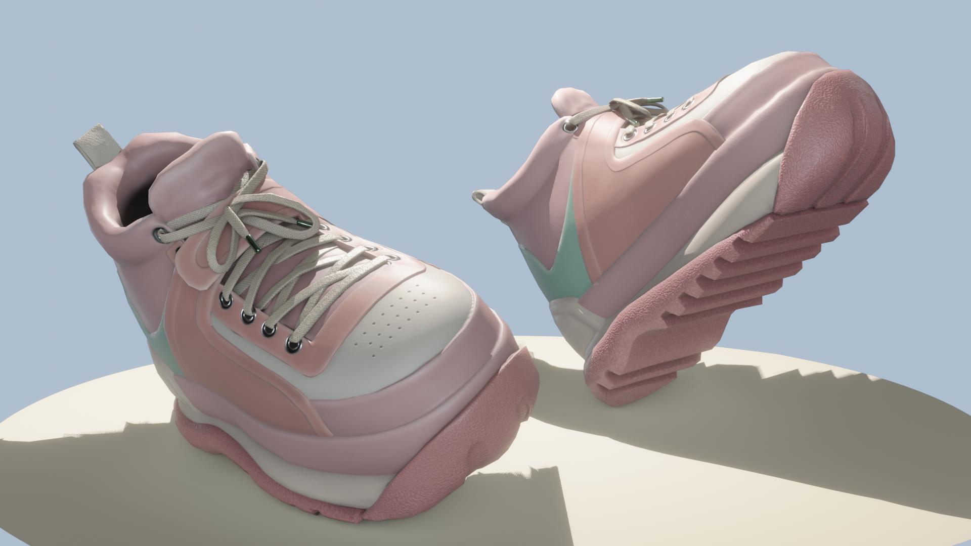 Platform Sneaker Shoes
