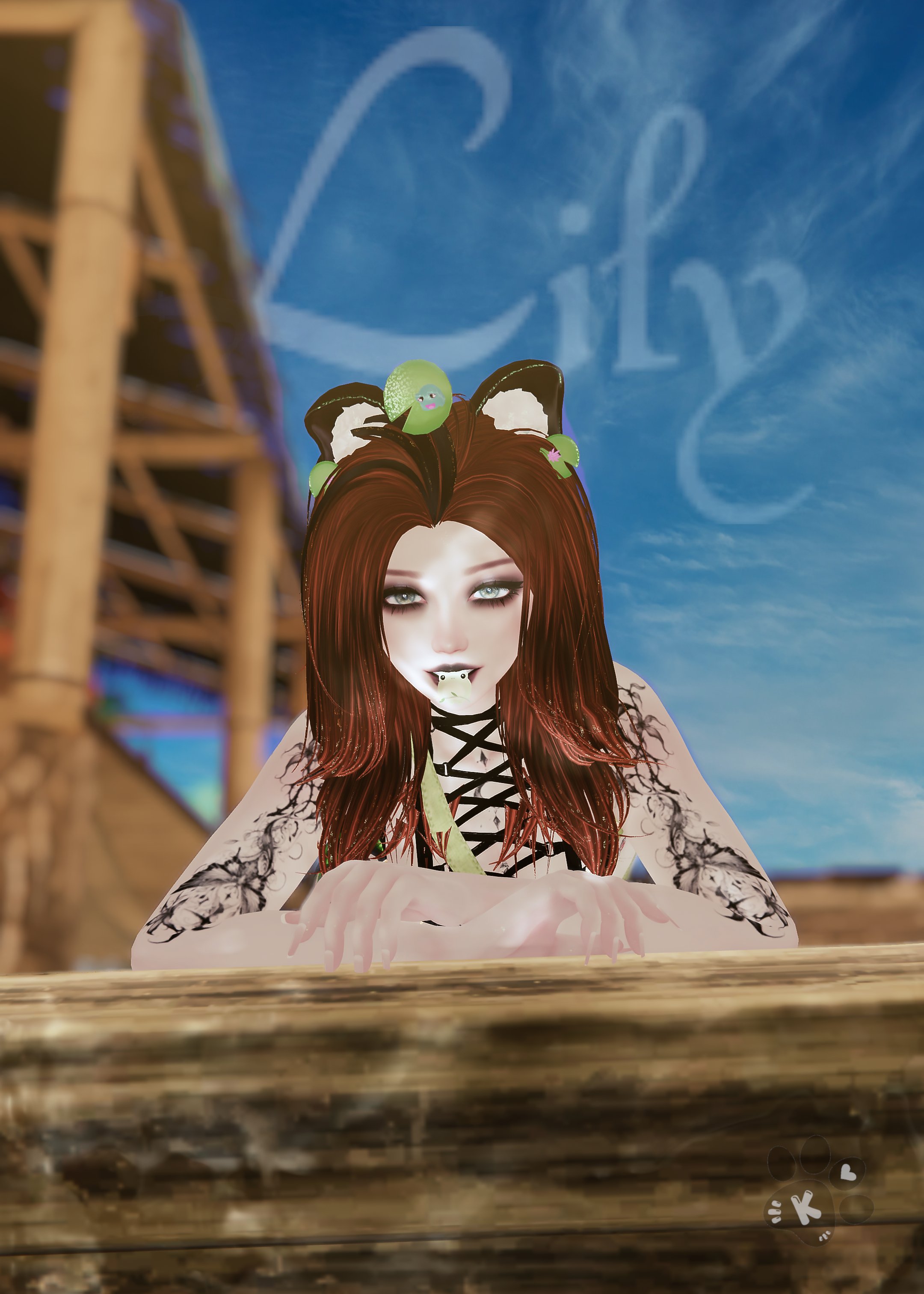 Lily The Gothic Frog ( PC/SPS/FT )
