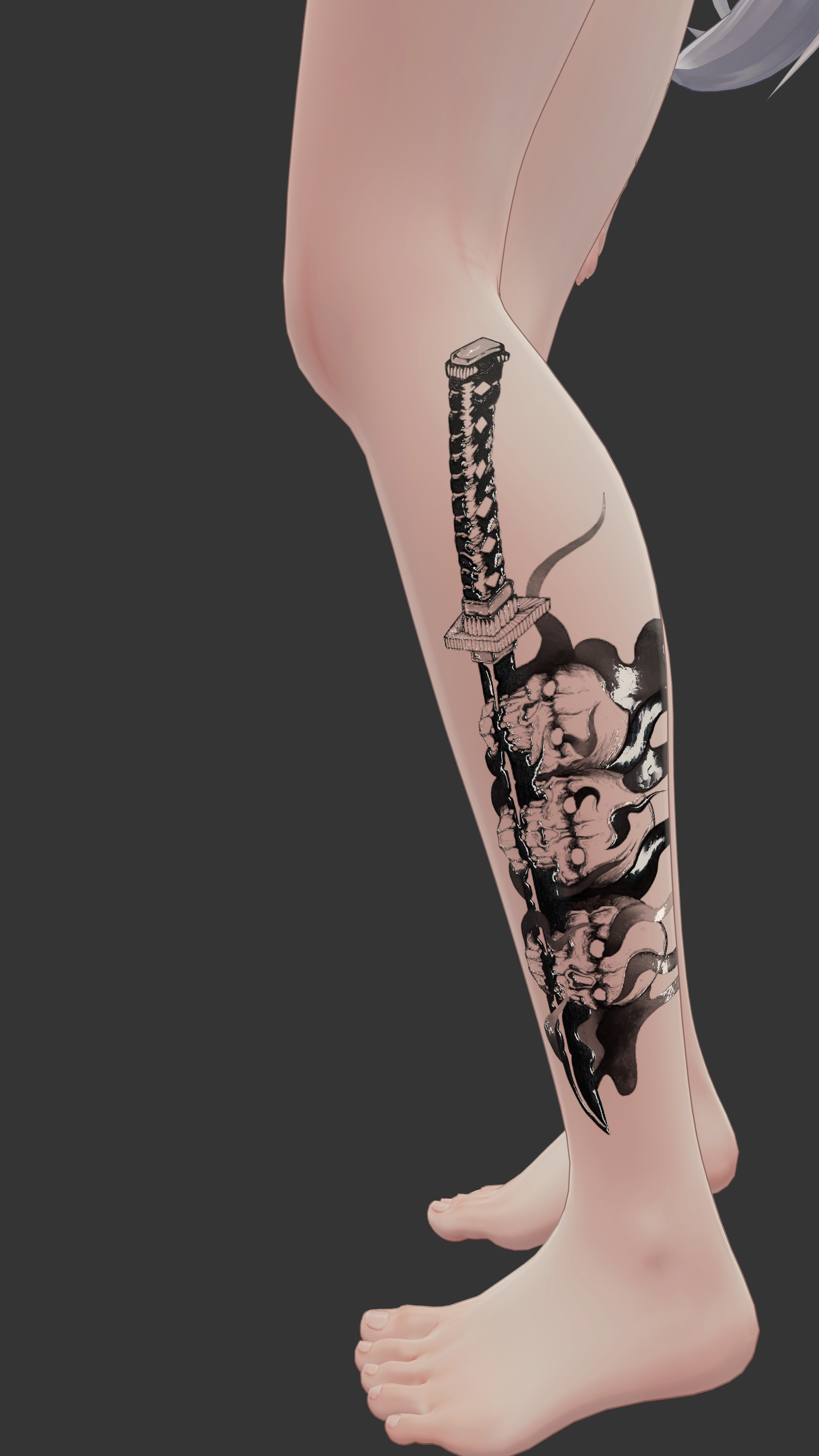 Last Sentinel ( 最後の番人 )/ tattoo ( タトゥー ) / 4k Textures