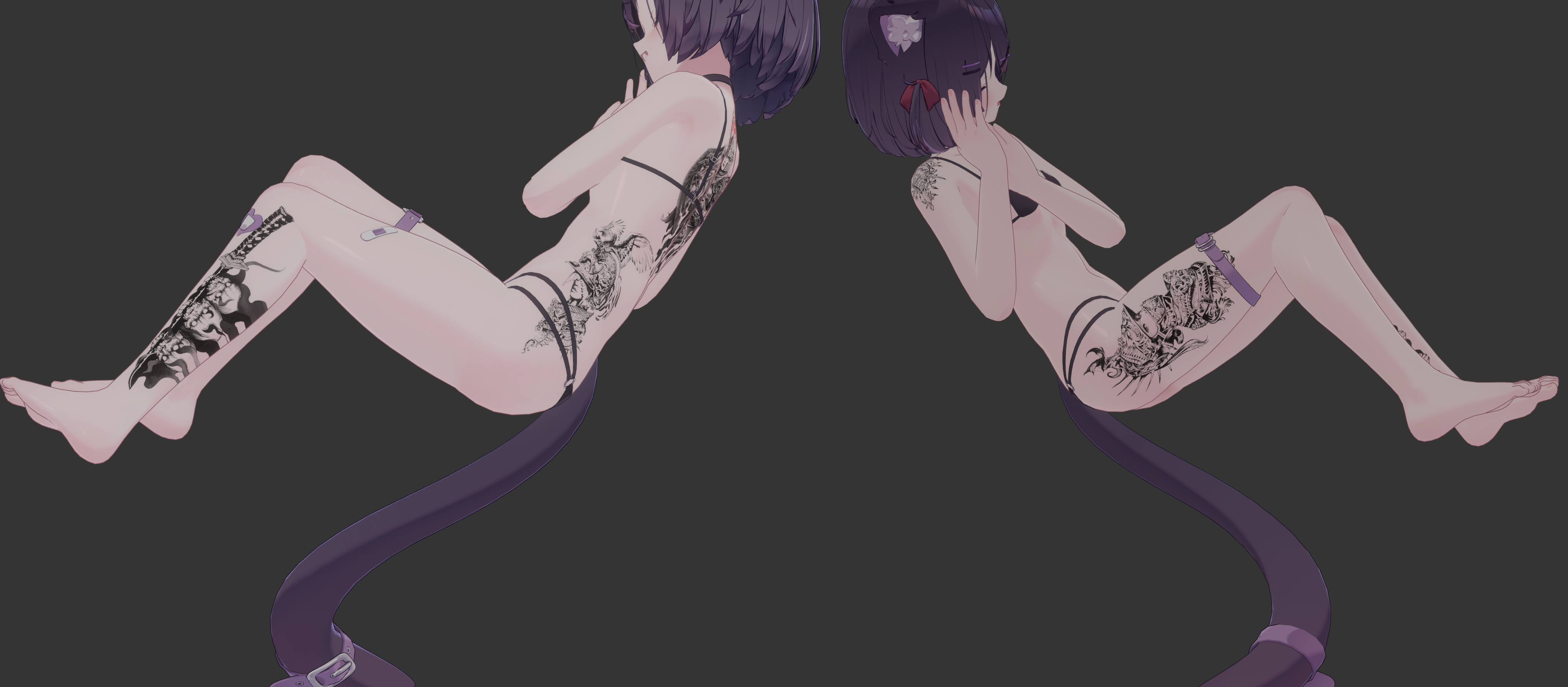 Last Sentinel ( 最後の番人 )/ tattoo ( タトゥー ) / 4k Textures