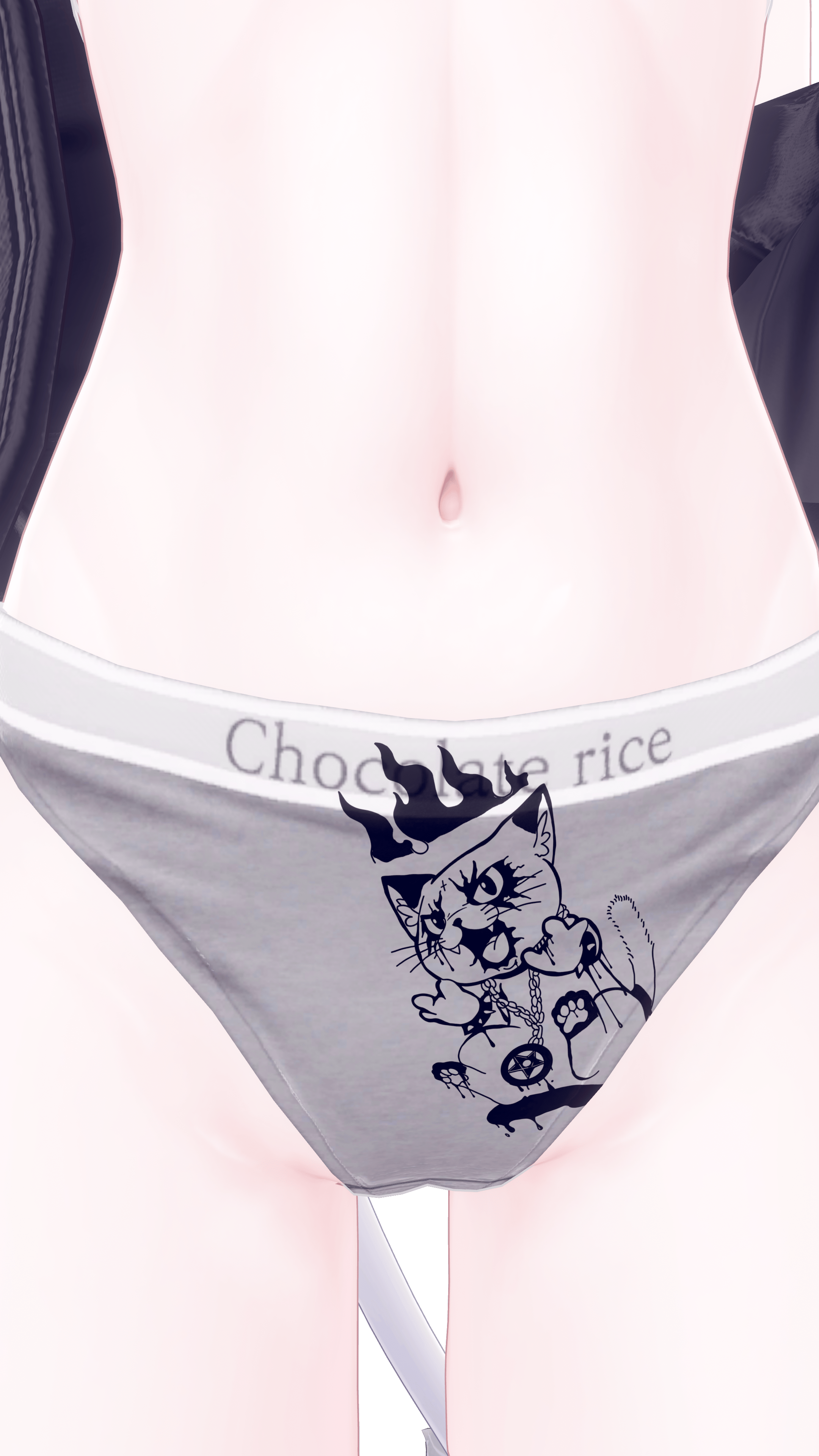 Rock Kitty ( ロックな猫 ) - Decal / tattoo ( タトゥー ) / 8k Texture