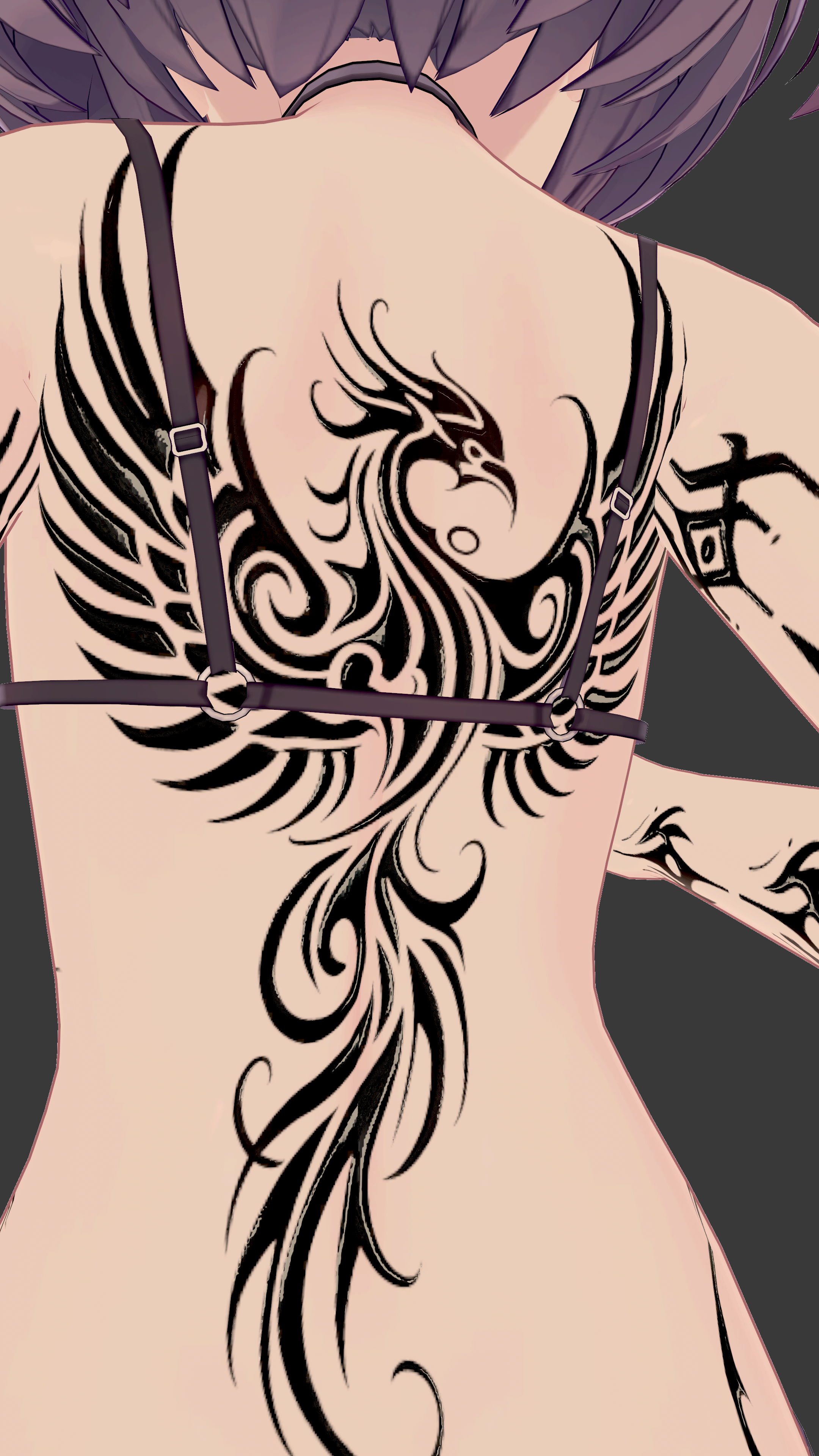 Void Spine Tribal ( 虚無の脊椎トライバル )/ tattoo ( タトゥー )