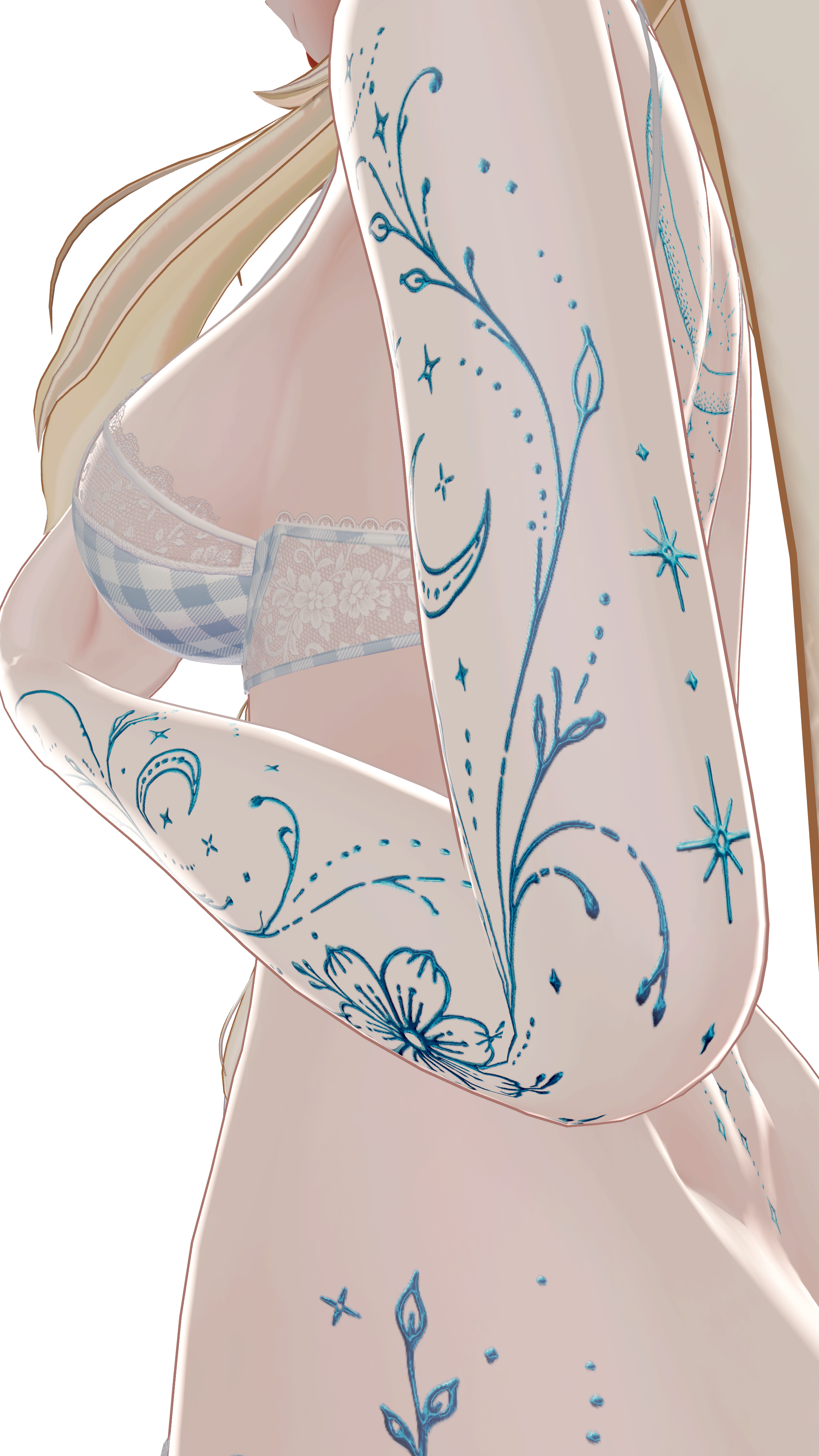 Celestial Vine Ornament | Marilynn tattoo / decal / texture