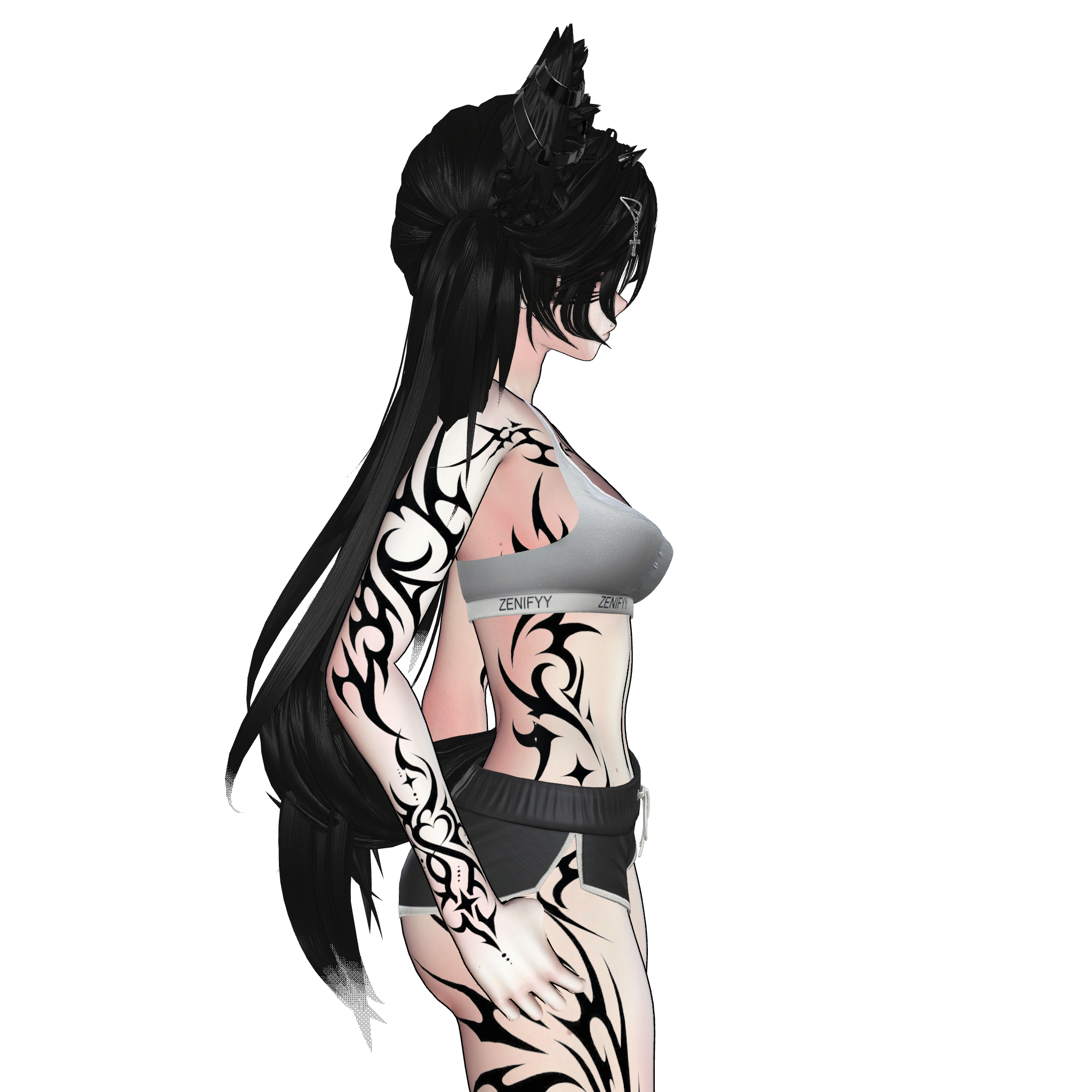 Spine of the Abyss | VRBASE tattoo / decal / texture
