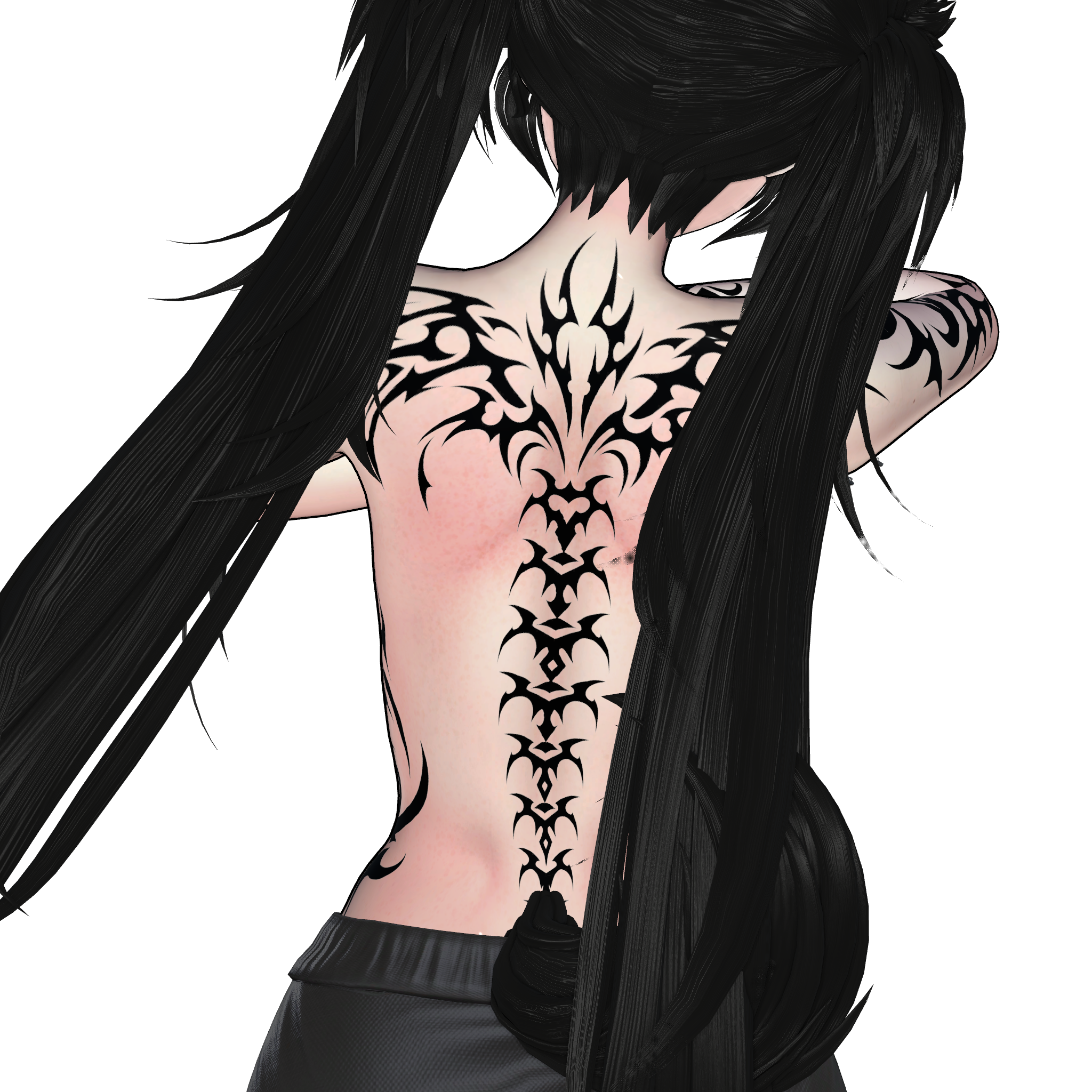 Spine of the Abyss | Marilynn tattoo / decal / texture