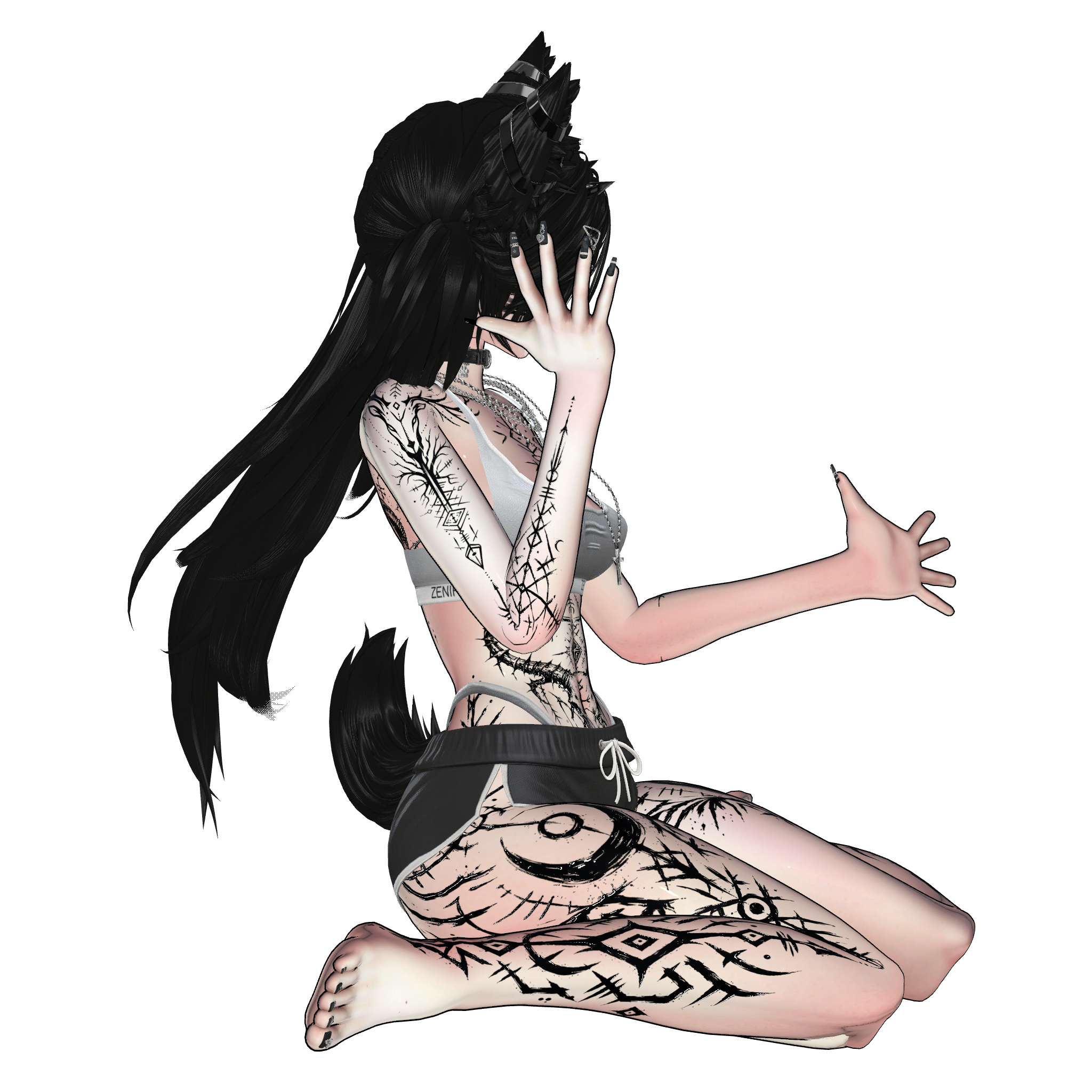 Veil of Runes | VRBASE tattoo / decal / texture