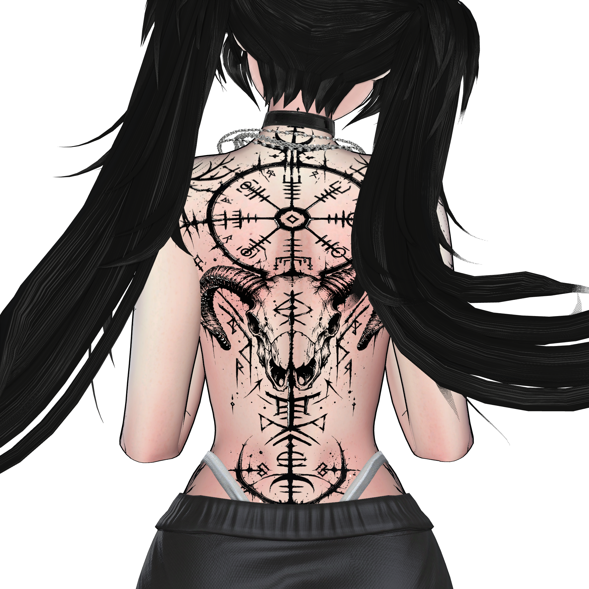 Veil of Runes | Exo tattoo / decal / texture