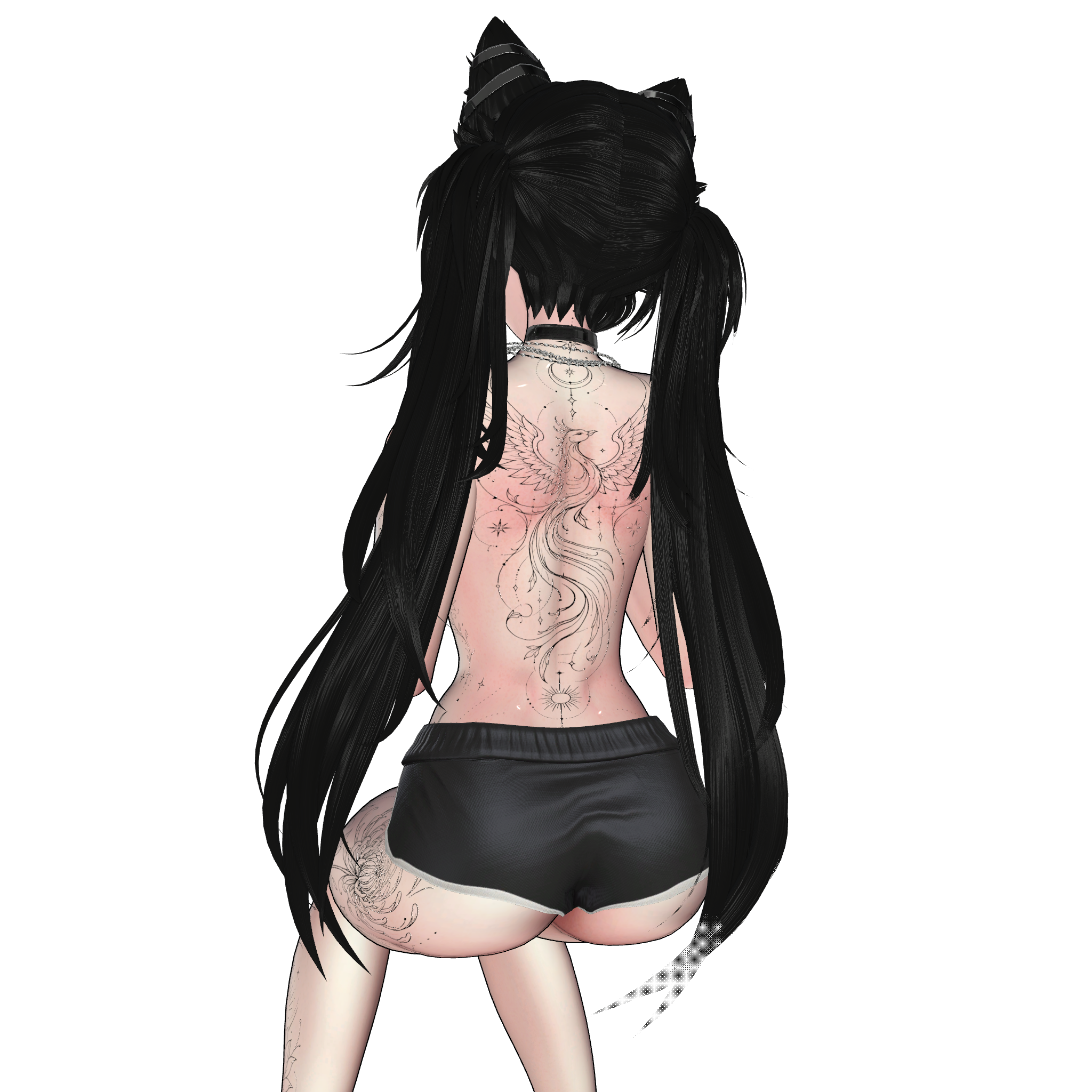Celestial Bloom | Marilynn tattoo / decal / texture