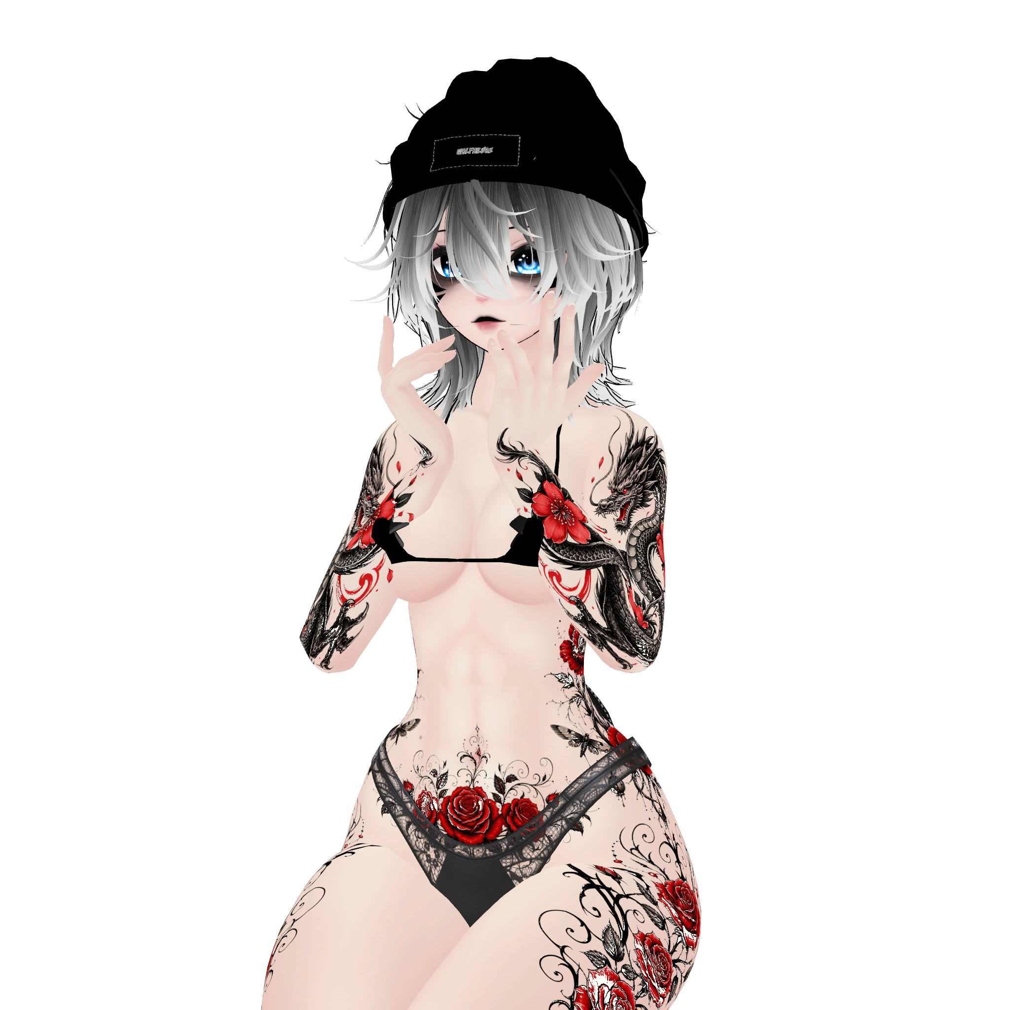 Bloodrose Elegy | Marilynn tattoo / decal / texture