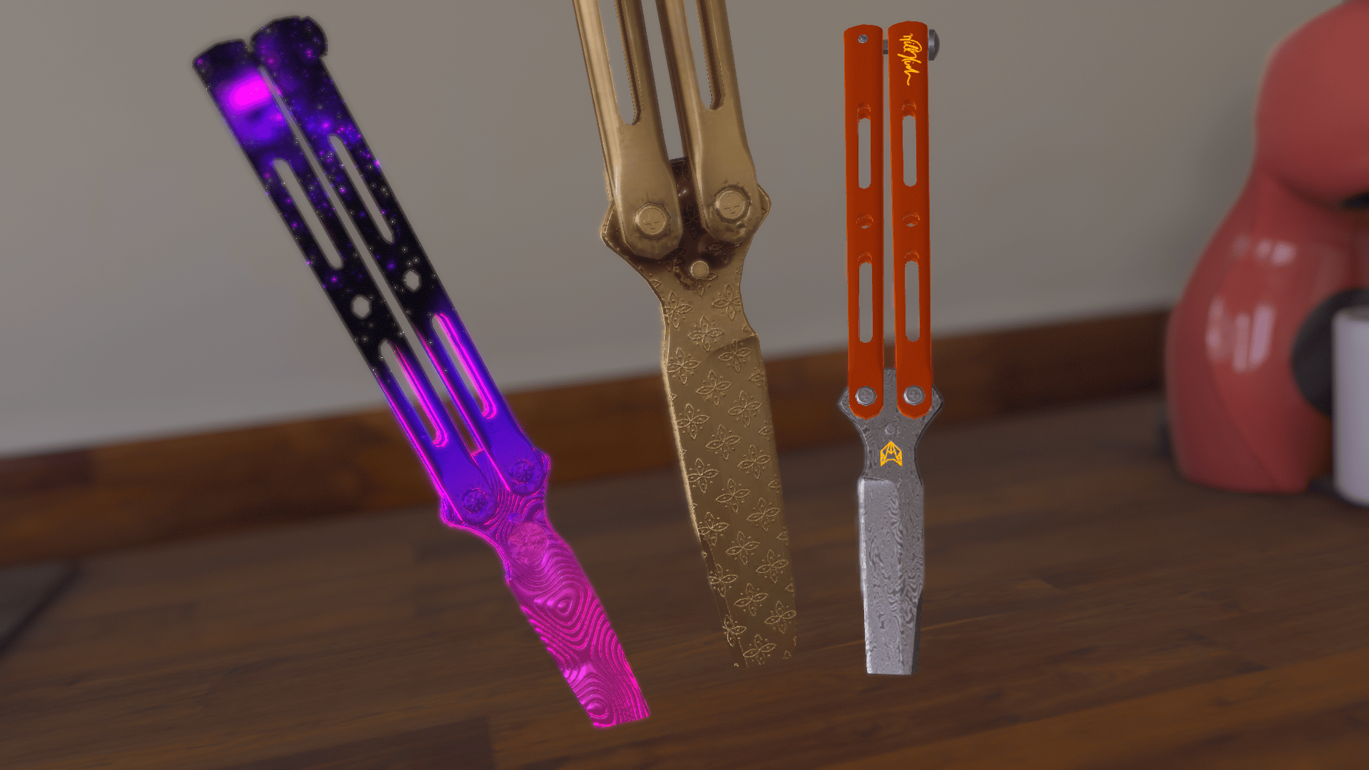 Butterfly Knife / Balisong + QUEST (VRCHAT/SDK3)