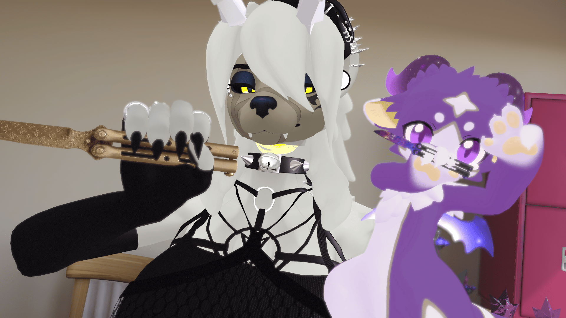 Butterfly Knife / Balisong + QUEST (VRCHAT/SDK3)