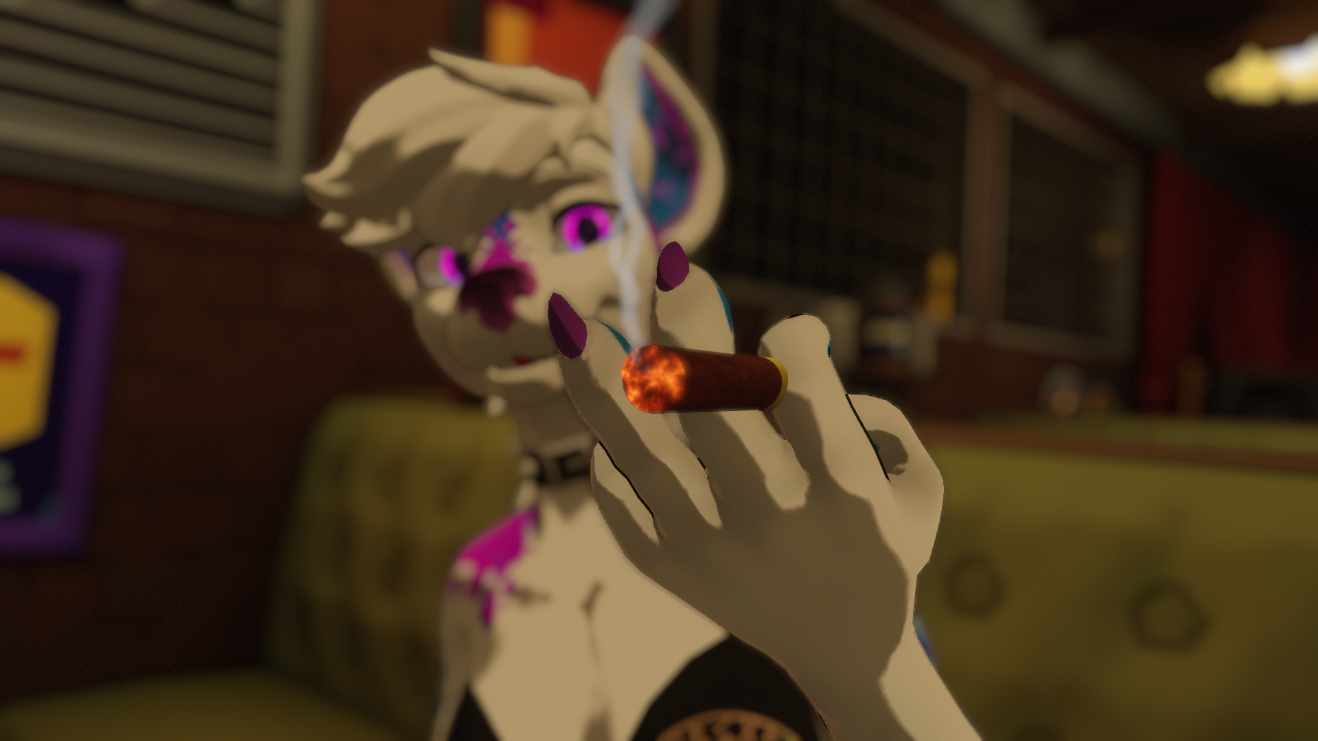 Cigarette and Zippo Lighter (VRCHAT + Quest)