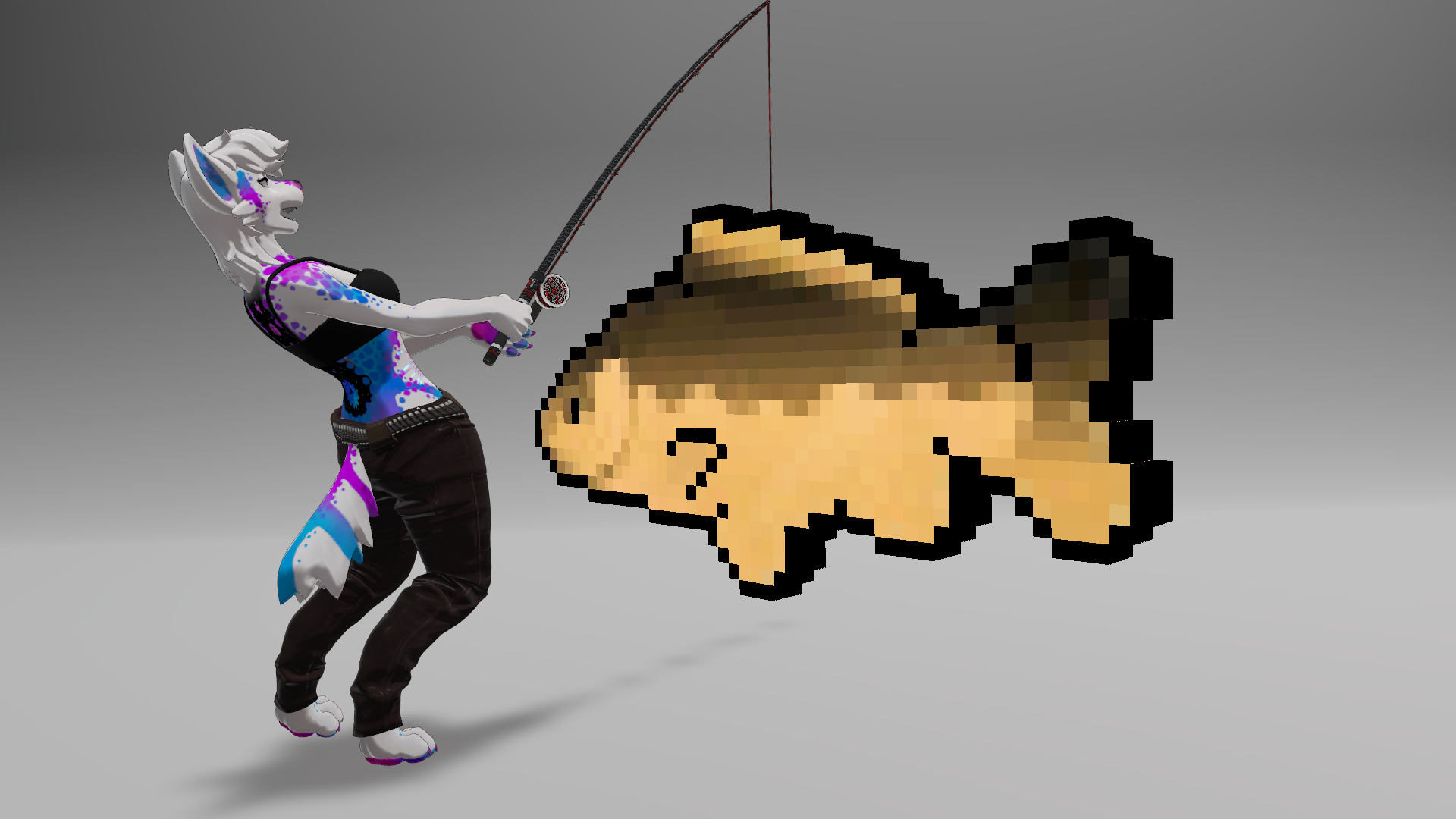 Otherworldly Fishing Rod (VRCHAT + Quest)