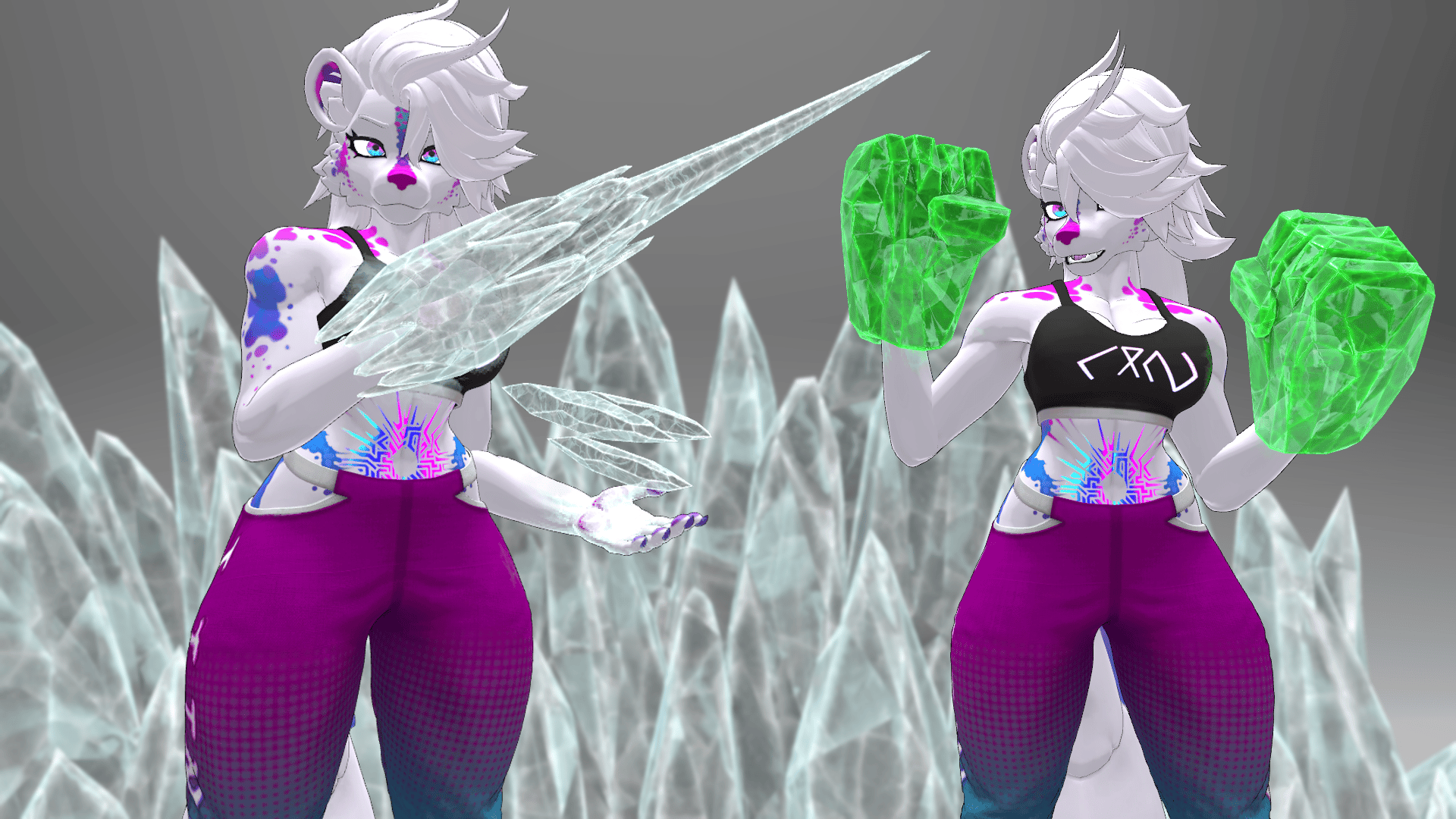 Cryomancy and Earthshaping (VRCHAT + Quest)