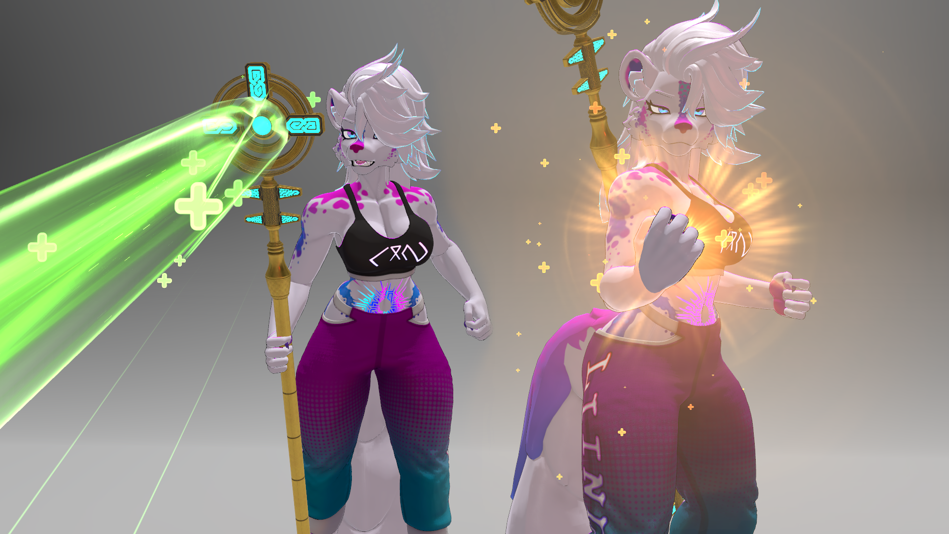 Healing and Support Magic (VRCHAT + Quest)