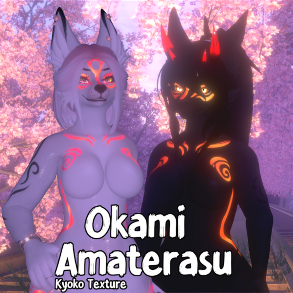 Okami Amaterasu - FoxiPaws Kyoko Texture