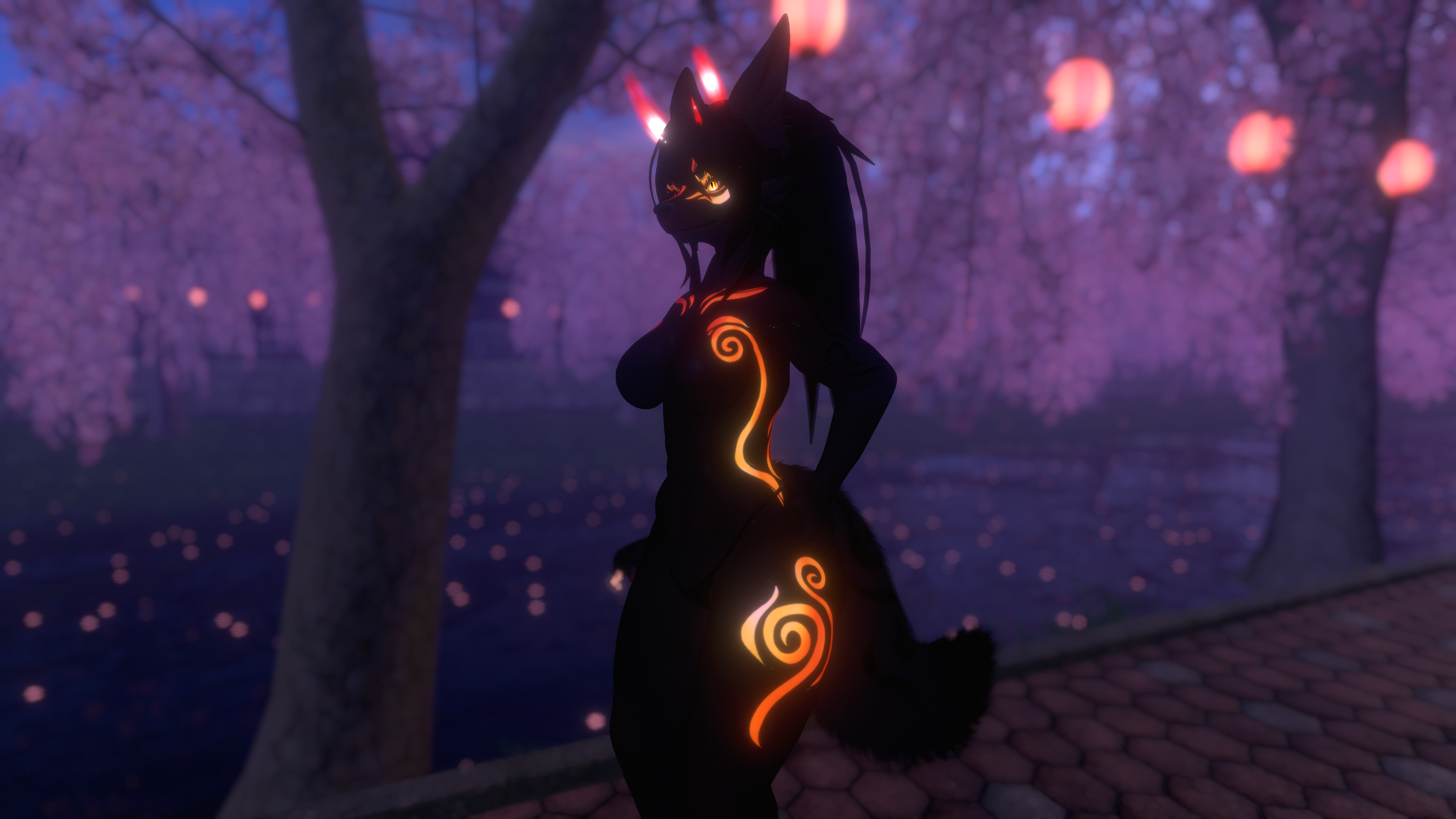 Okami Amaterasu - FoxiPaws Kyoko Texture